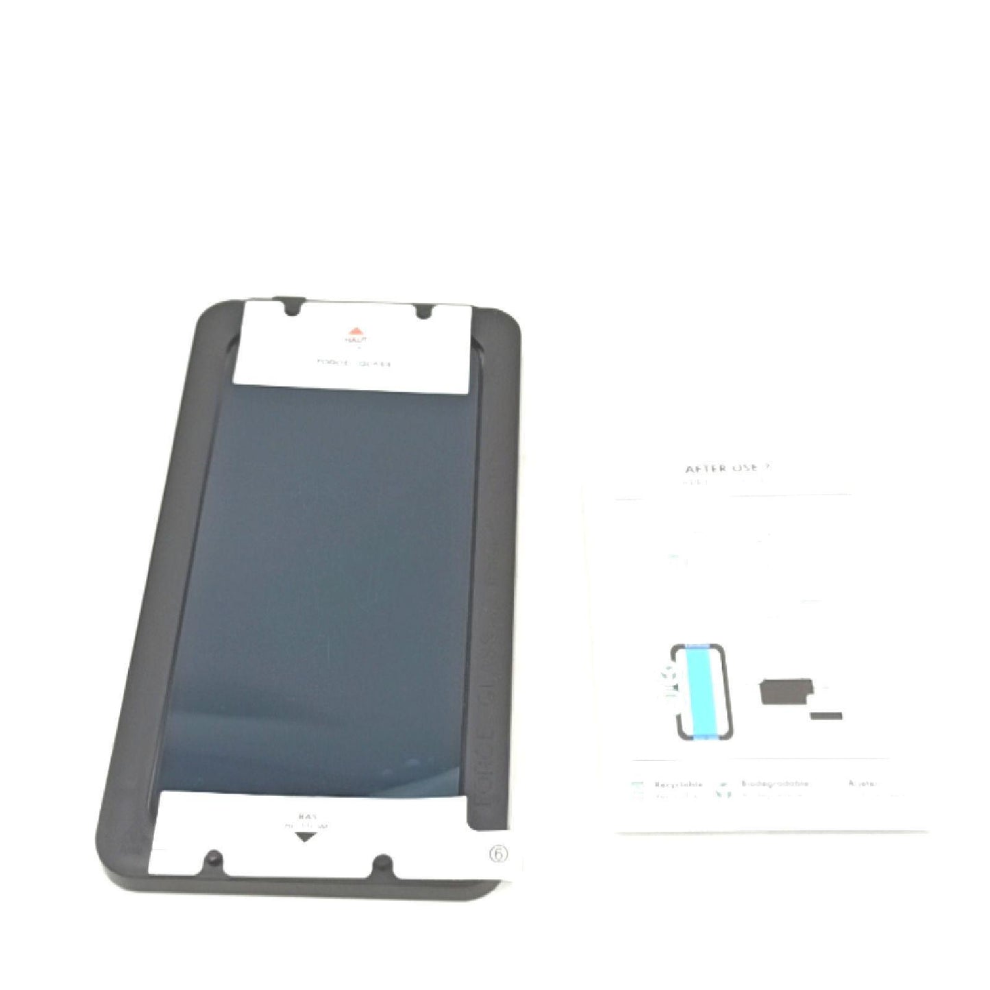 Forceglass Displayschutzfolie Schutzfolie iPhone 11 Pro Schwarz Original Schutzglas Panzerfolie