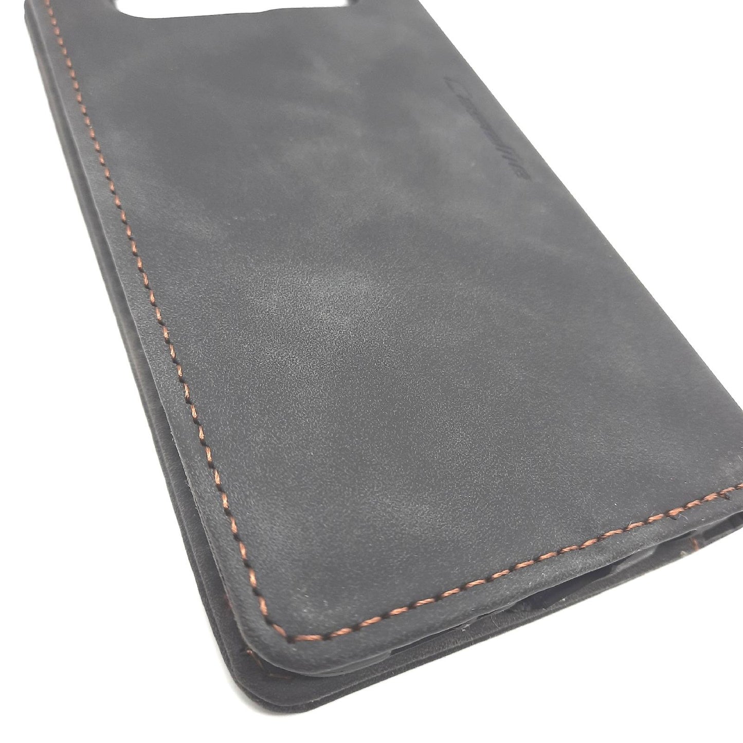 Fly Hawk Handyhülle Schutz Smartphone Samsung Galaxy S10 Leder Flip Brieftasche Schwarz