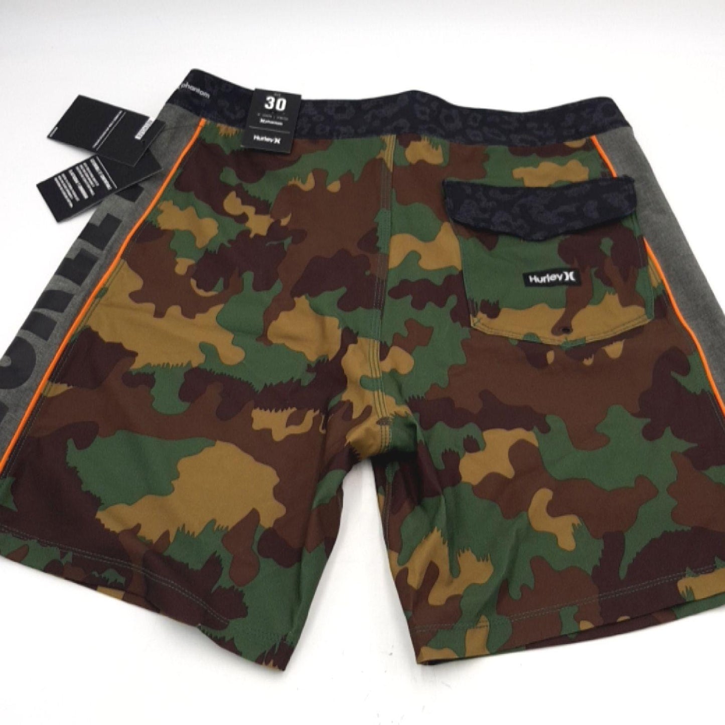 Hurley Schwimmslip Badebekleidung Phtm Fastlane Woodland Bdst Cargo Khaki 30 Strandspaß Surfen