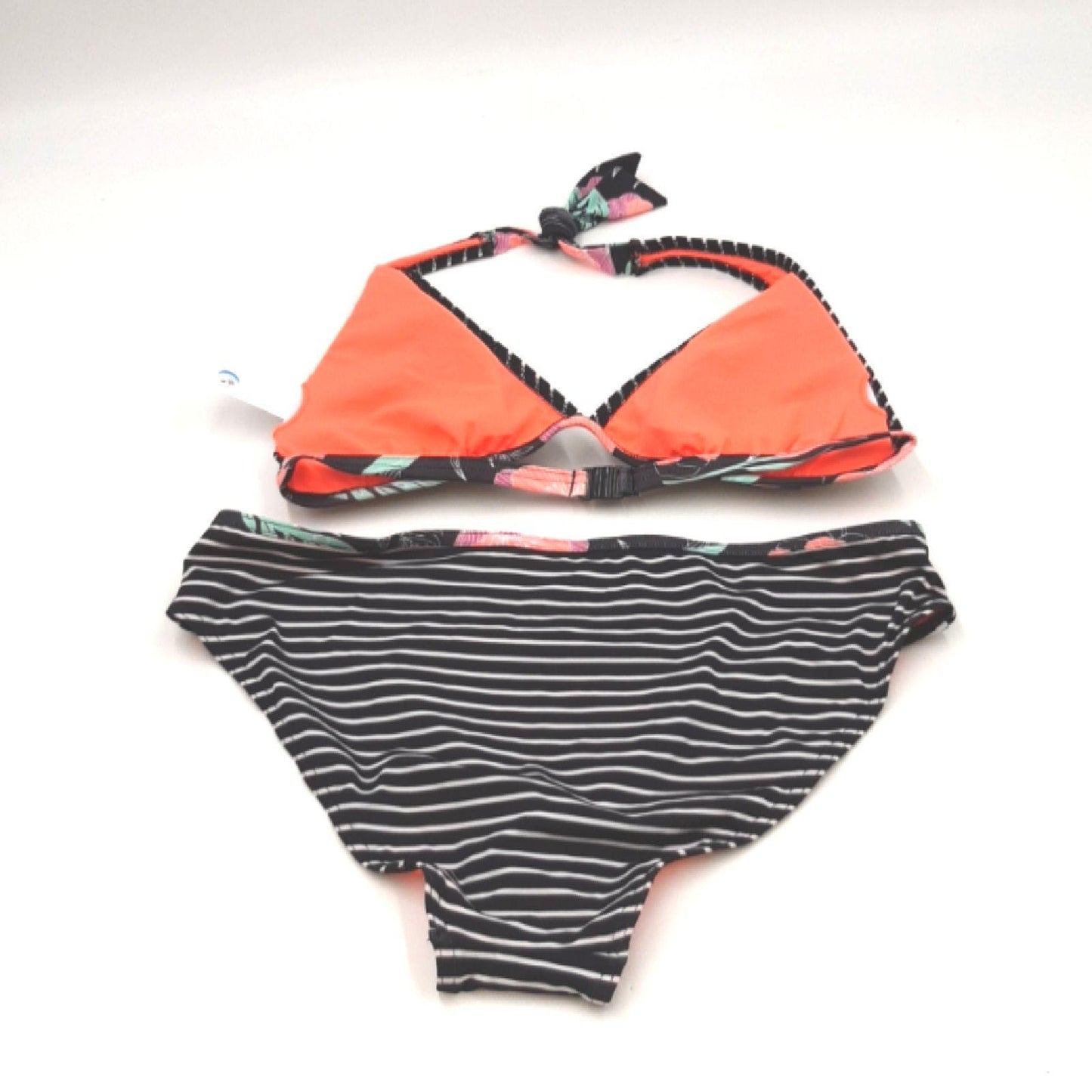 Firefly Bikini Damen Bademode Amy Black Flower Strandmode Sommerstyle Strandurlaub