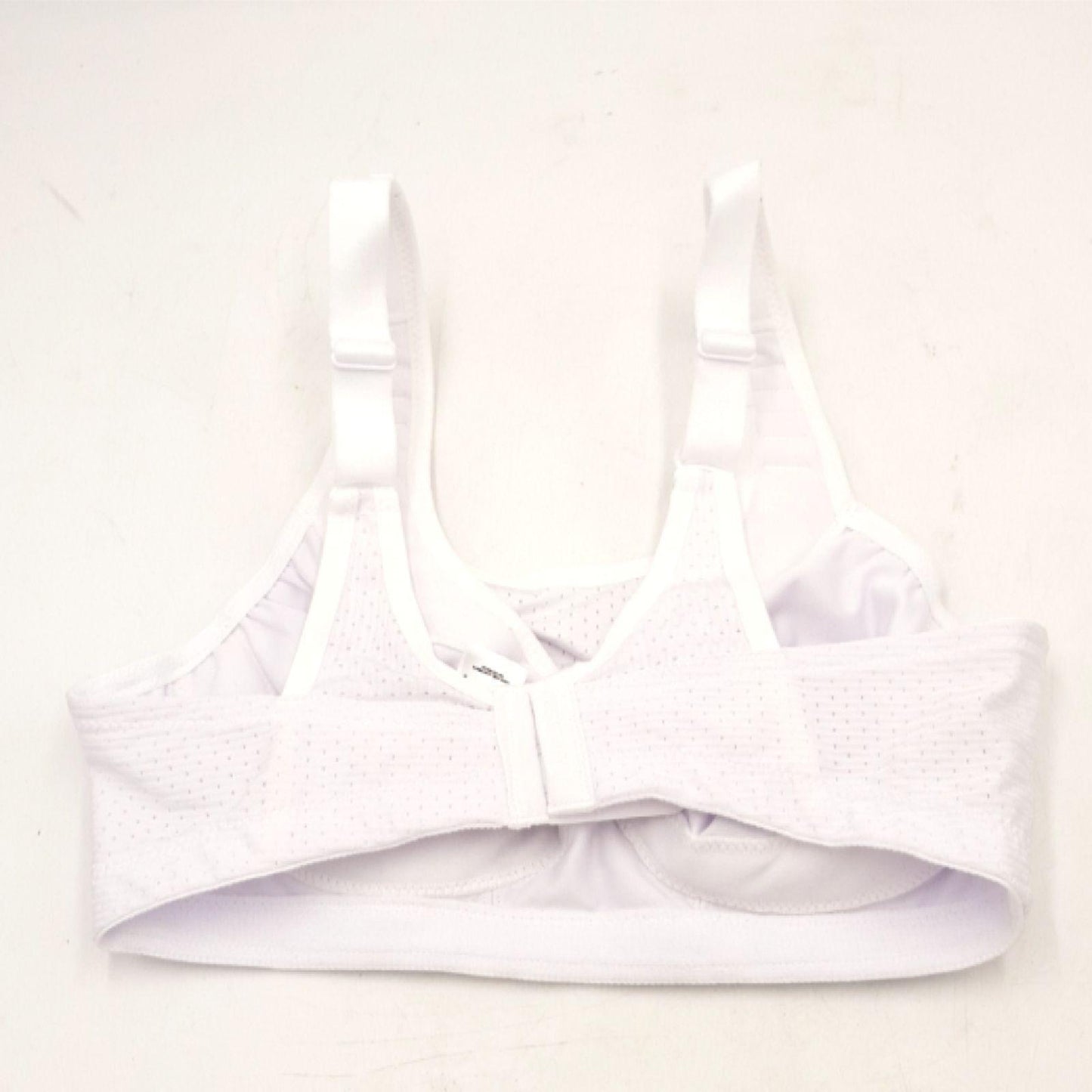 Weiss Sport BH Damenbekleidung 75C variablem Halt große Größen Plusgröße feminin