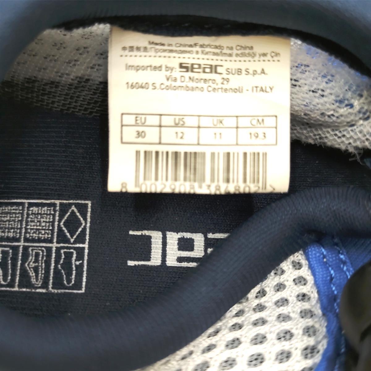 SEAC Reef Scoglio Schnelltrocknende Schuhe für Meer, Strand und Pool Größe 30