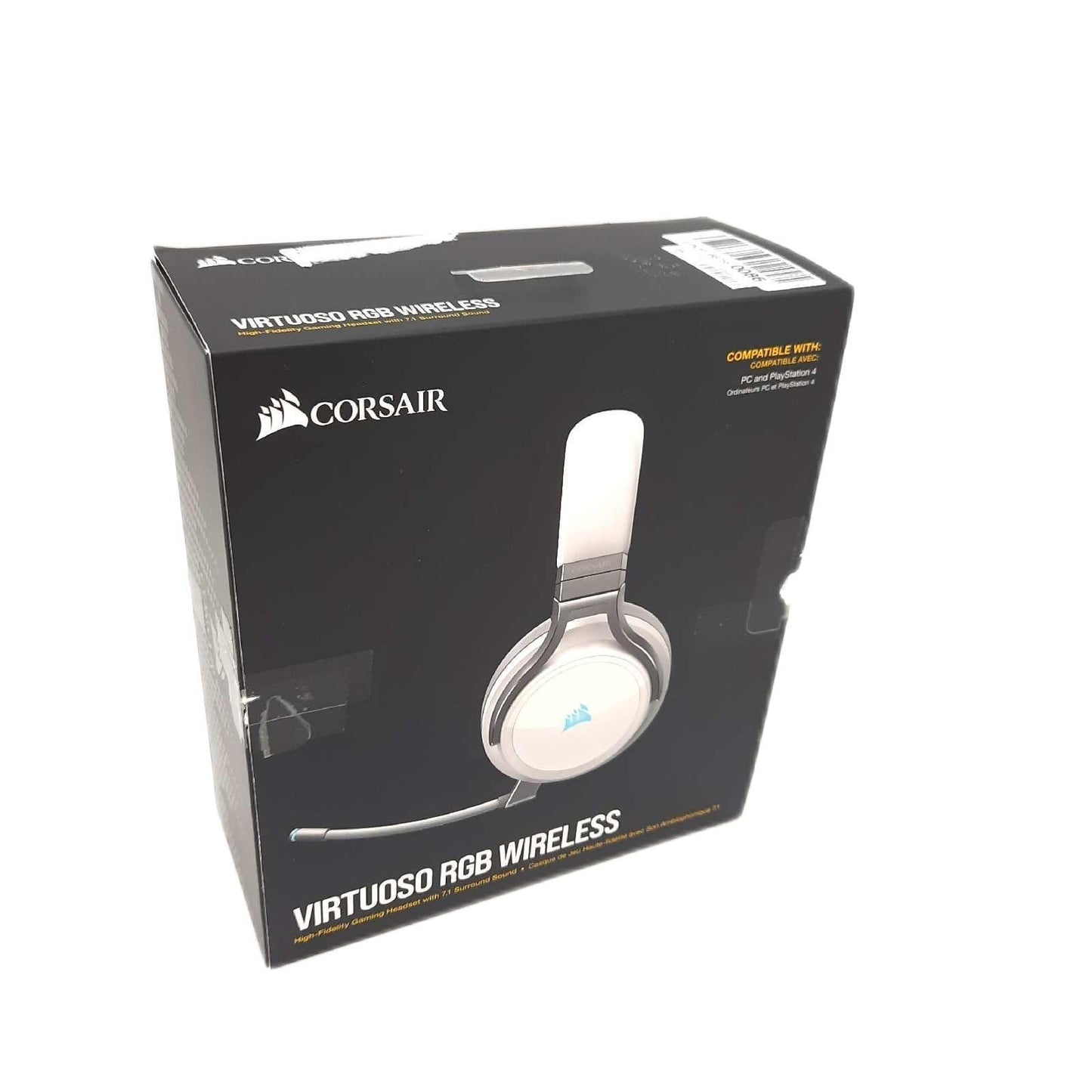 Corsair Virtuoso RGB Wireless High Fidelity Gaming Headset 7 1 ohne Ohrpolster