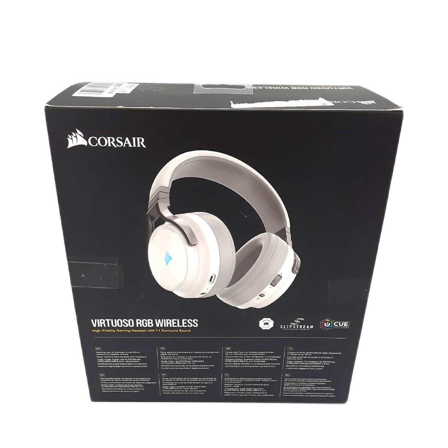 Corsair Virtuoso RGB Wireless High Fidelity Gaming Headset 7 1 ohne Ohrpolster