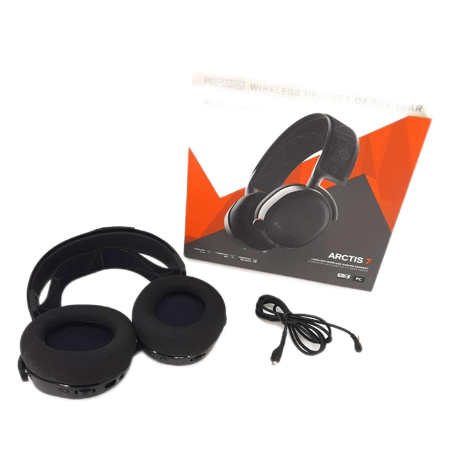 SteelSeries Arctis 7 Wireless Headset DTS X unvollständig fehlende Kabel Gebrauchssp