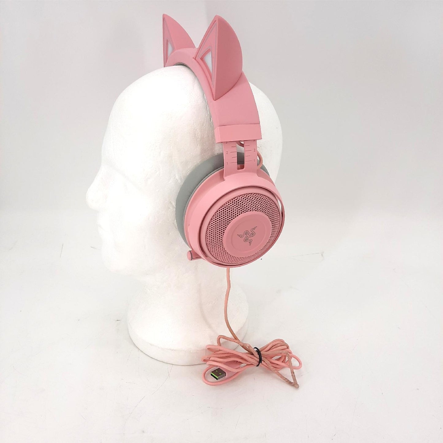Razer Kraken Kitty Edition Gaming Headset Katzenohr USB Chrom Spielerlebnis