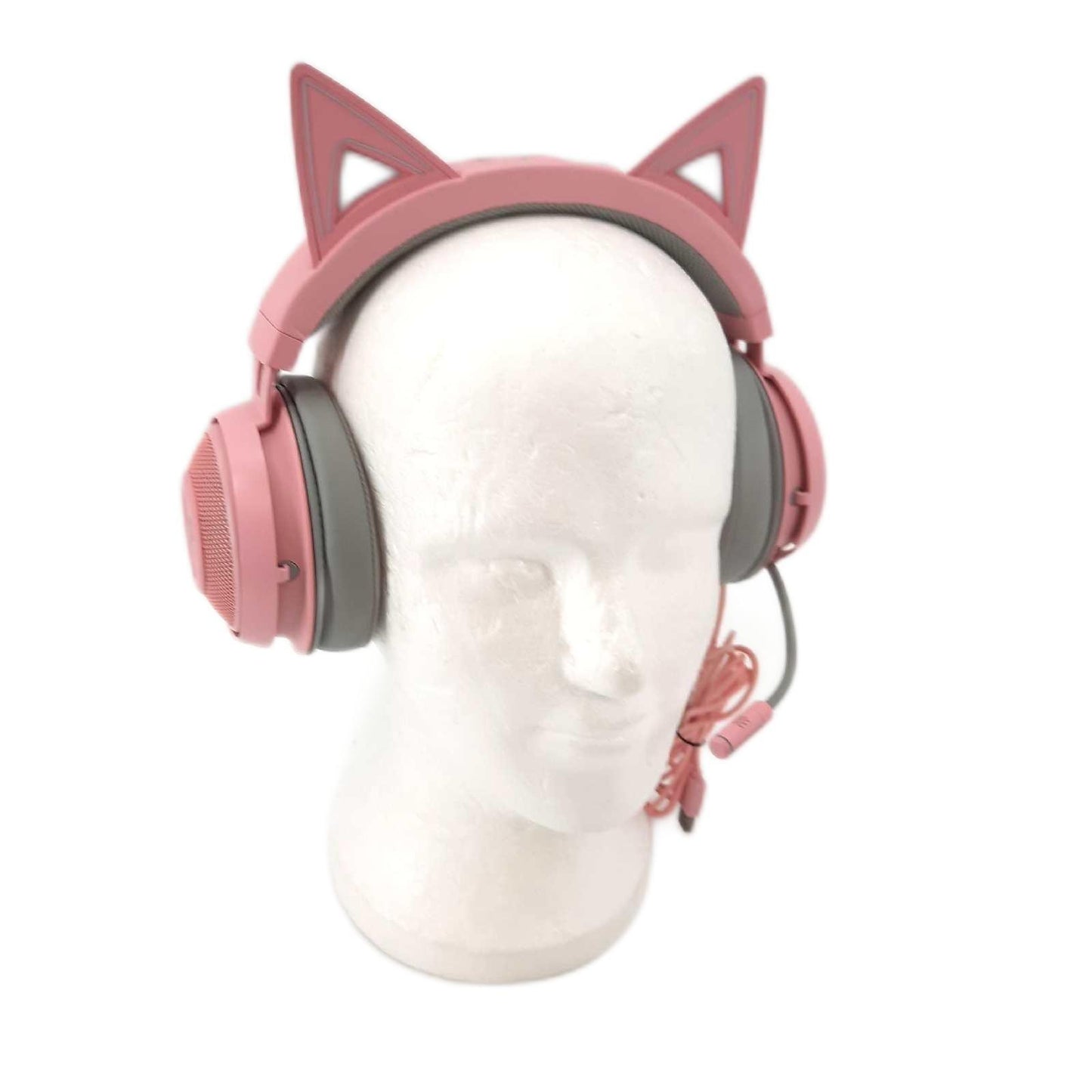 Razer Kraken Kitty Edition Gaming Headset Katzenohr USB Chrom Gaming-Kopfhörer
