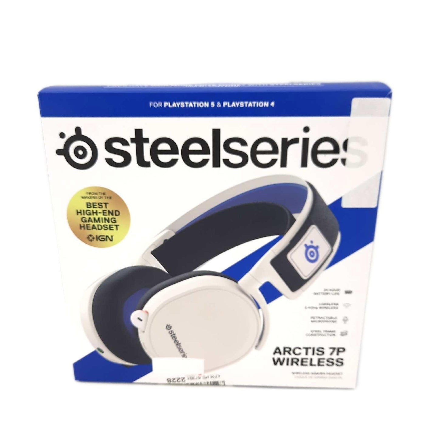 SteelSeries Arctis 7P Wireless Verlustfreies 24 GHZ Polster Kopfbug