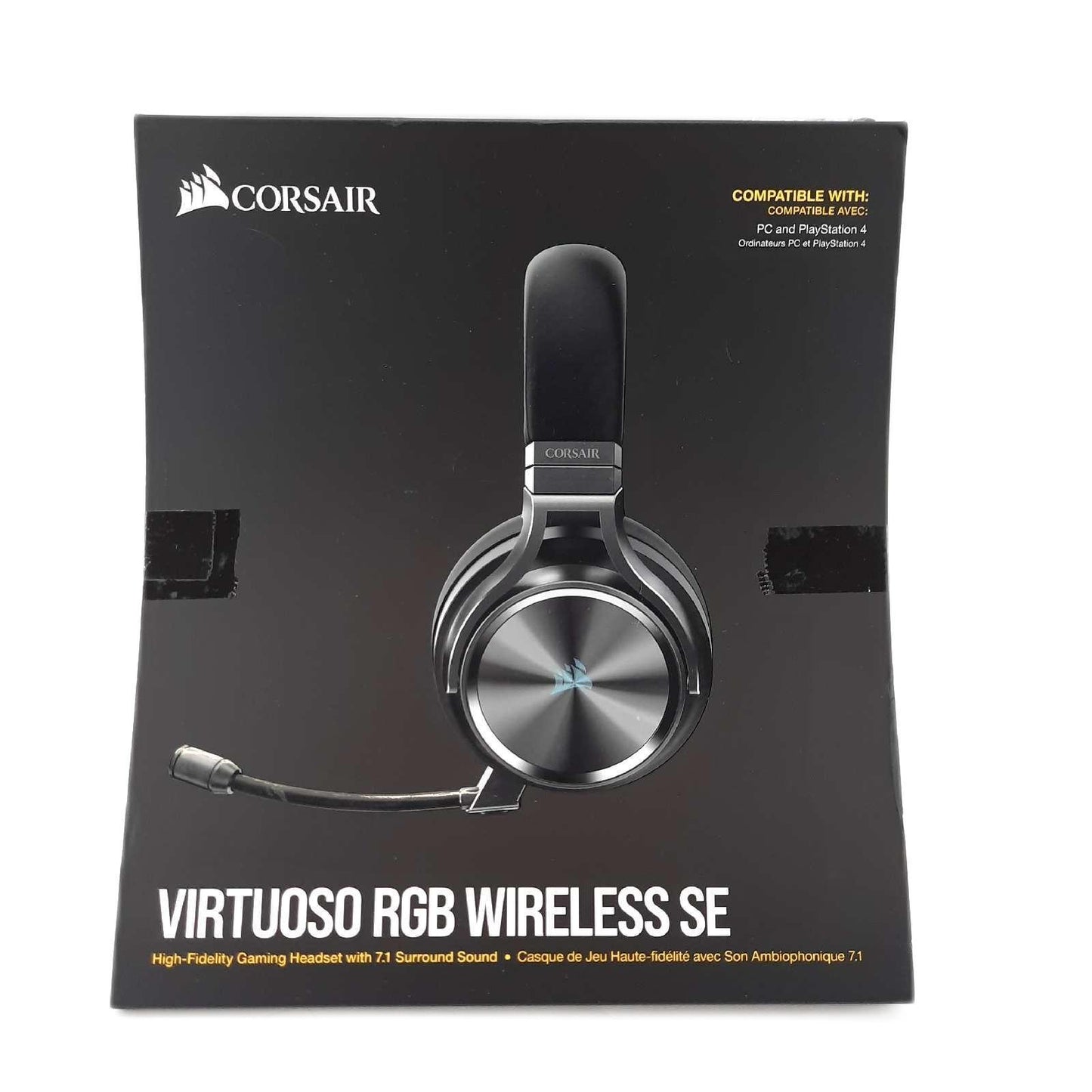 Corsair Virtuoso RGB Wireless SE High Fidelity Gaming Headset Kabel nutzbar mit Kopfbü