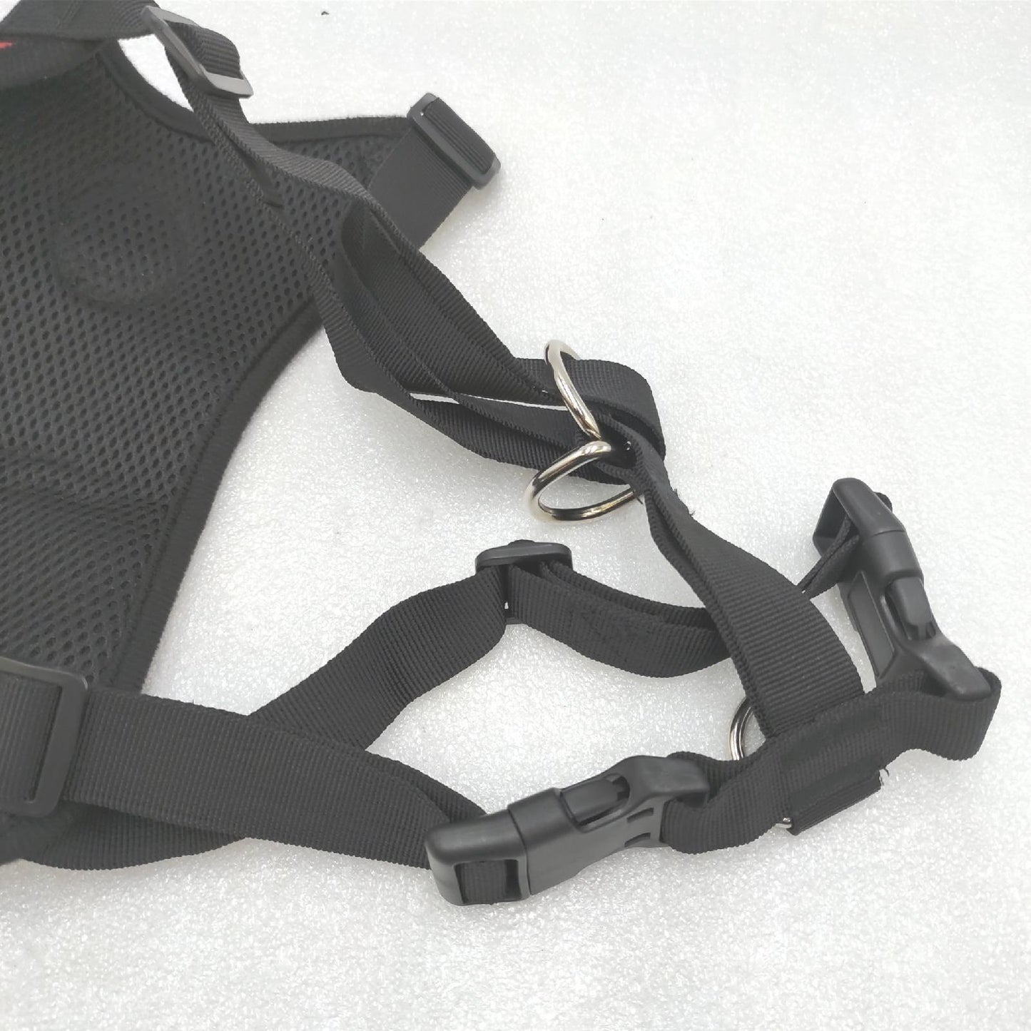 SlowTon Hundegeschirr Sicherheitsgurt Doppelt luftig Harnesses Bekleidung ;Ideal
