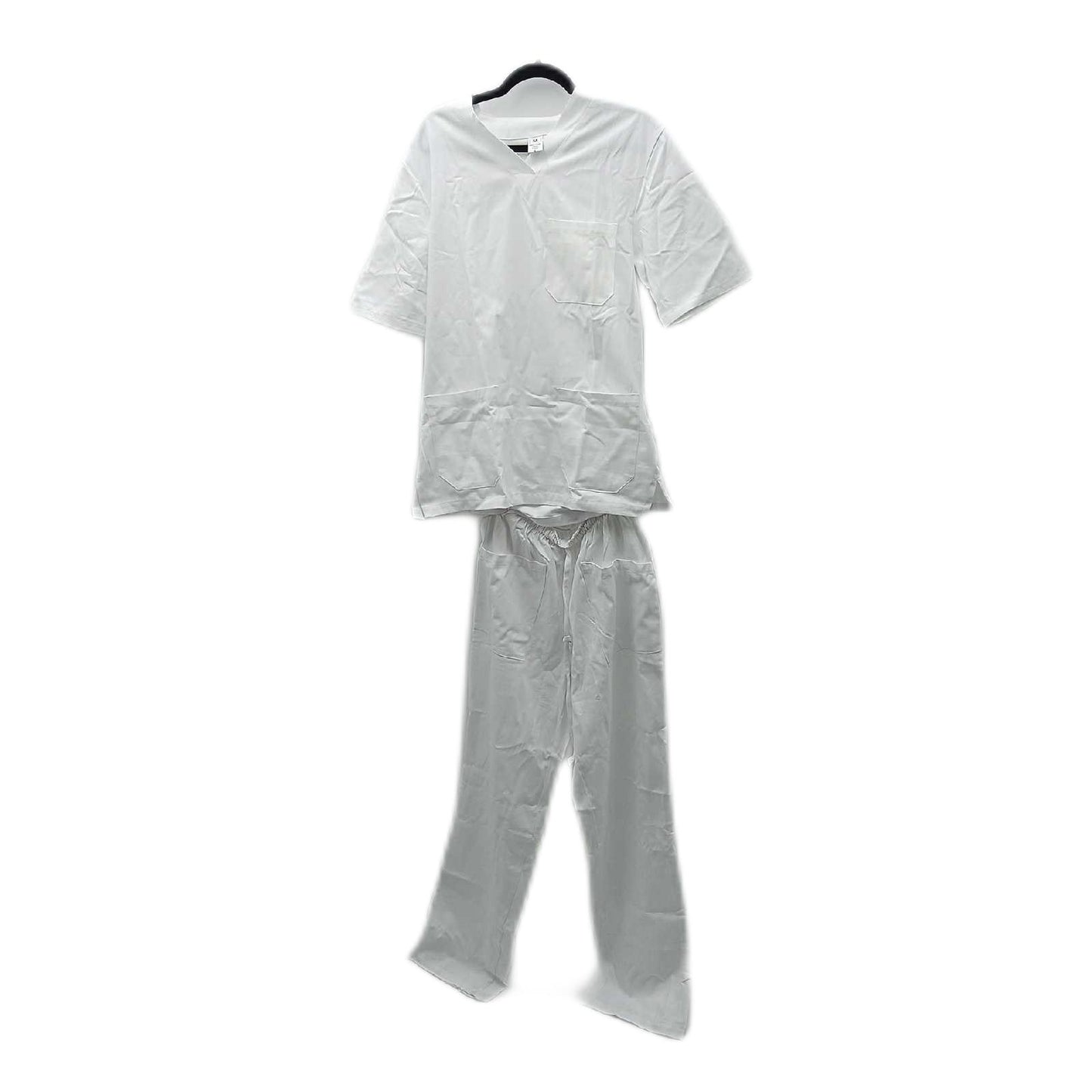 AIESI Hose Bekleidung Medizinische Uniform Weiß V Ausschnitt Komfortpflege Healthcare