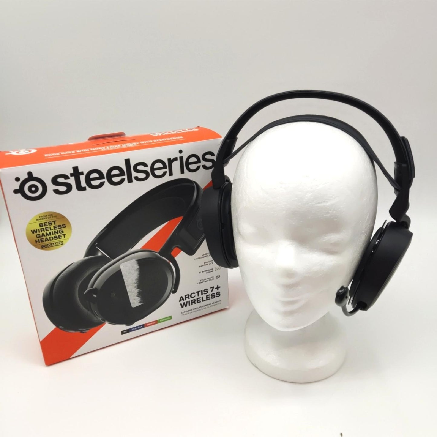 SteelSeries Arctis 7+   Wireless Gaming Headset   Verlustfreie 2,4 GHz  - Defekt