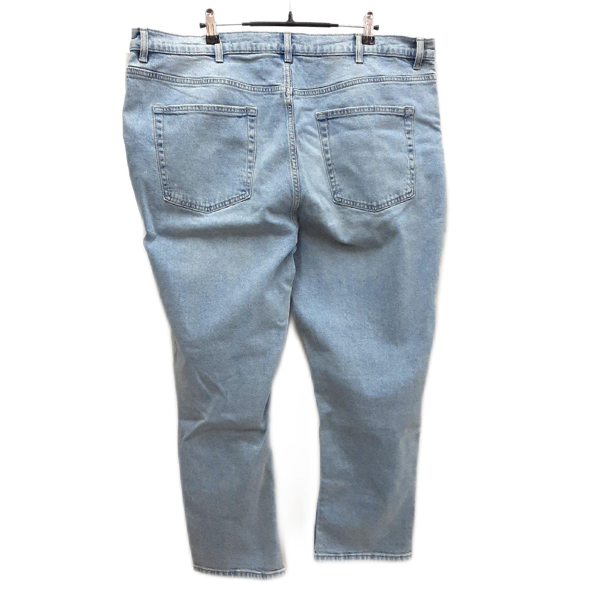 Amazon Essentials PANTS Herren Jeans Slim Fit Hell Eis 42W 28L mit Fleck am linken Bein