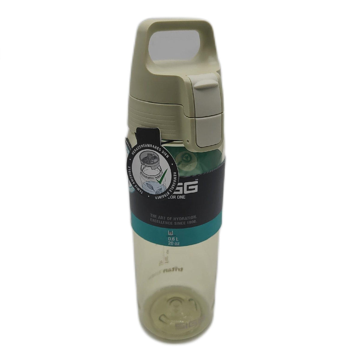 Sigg Trinkflasche Sportflasche Trinkbehälter Total Color One Eco Green für Kohlens
