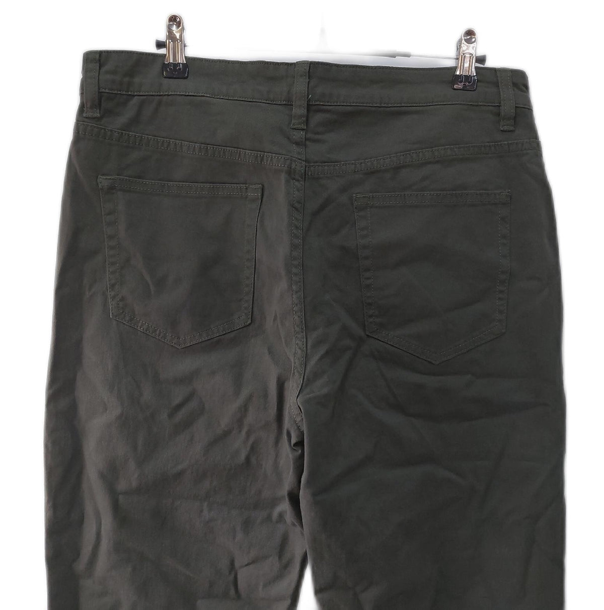 Amazon Essentials PANTS Herren Chinohose 5 Pocket Stretch Gerade Schnitt Olivgrun 33W 30L
