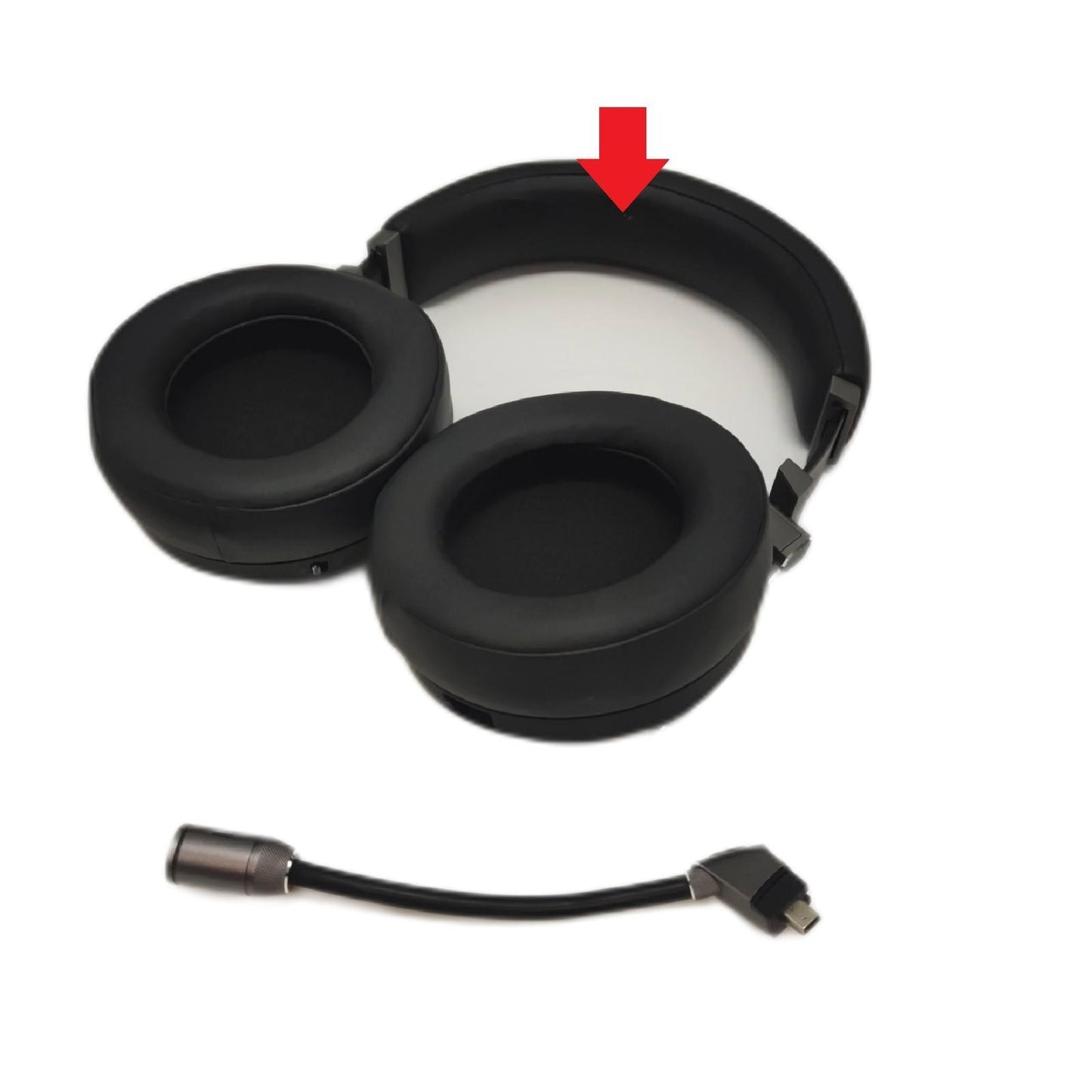 Corsair Virtuoso RGB Wireless SE Gaming Headset ohne Dongle Ladekabel Defekt Leder Besch