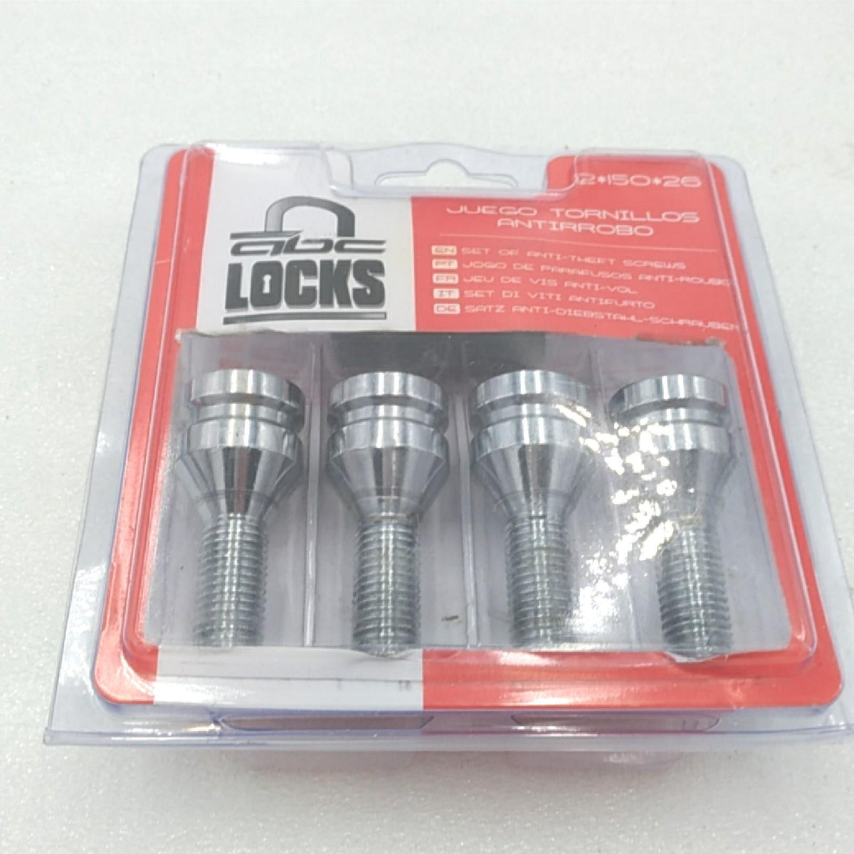 Bccorona TOR9950 12x150 Felgensicherung Anti-Diebstahl-L26 17/19