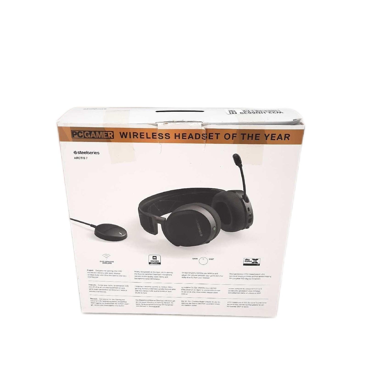 SteelSeries Arctis 7 Surround PC PS5 PS4 Defekt Ohne Ohrpolster