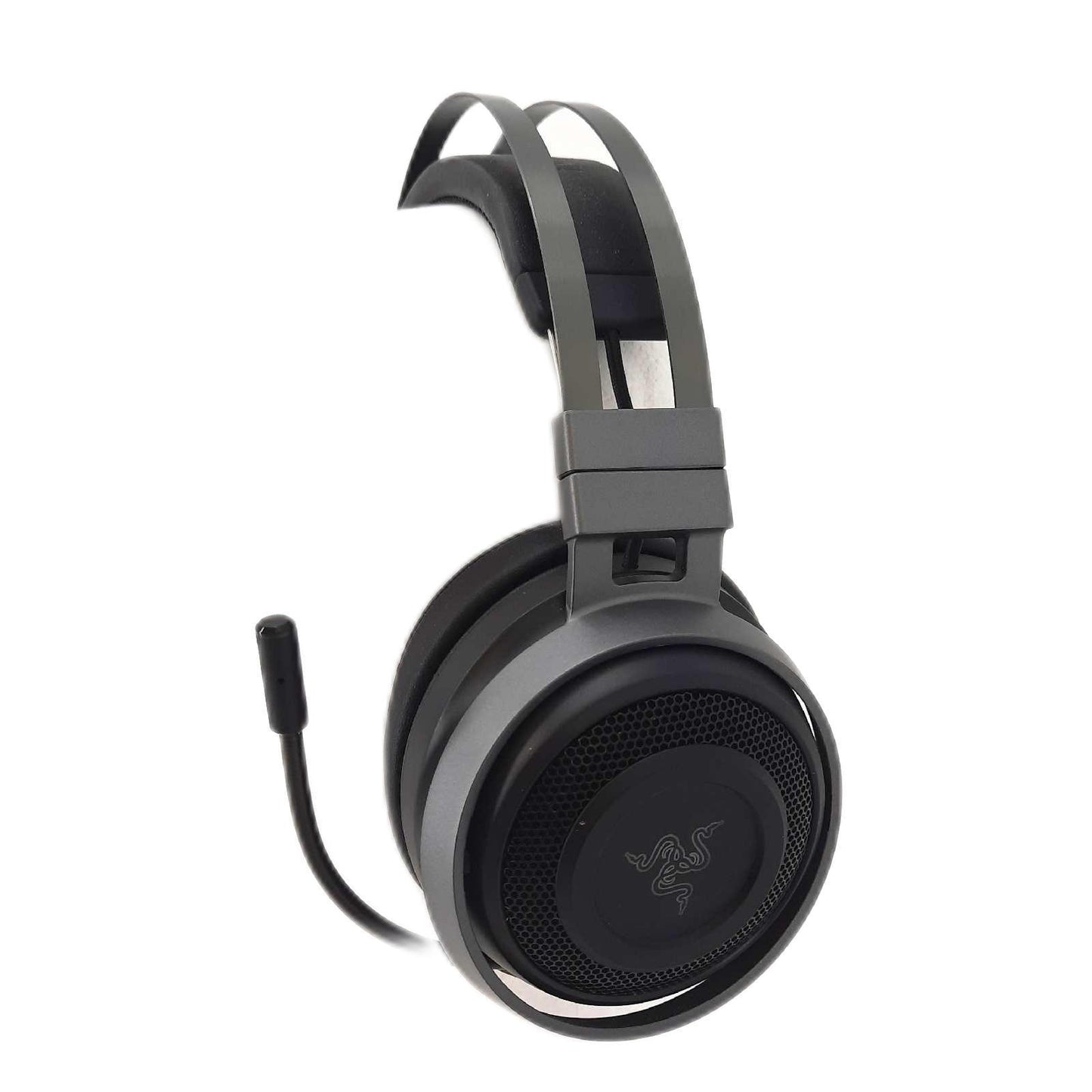Razer Nari Ultimate Gaming-Headset THX räumliches Audio Kühl Gel infundierter Tragekomfort.
