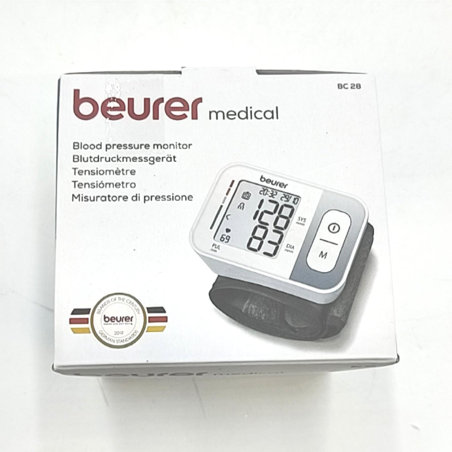 Beurer BC 28 Handgelenk Blutdruckmessgerät farbiger Einstufung Blood Medical;Handgelenk;Blutdruckmessgerät;BC 28;Gesundheit