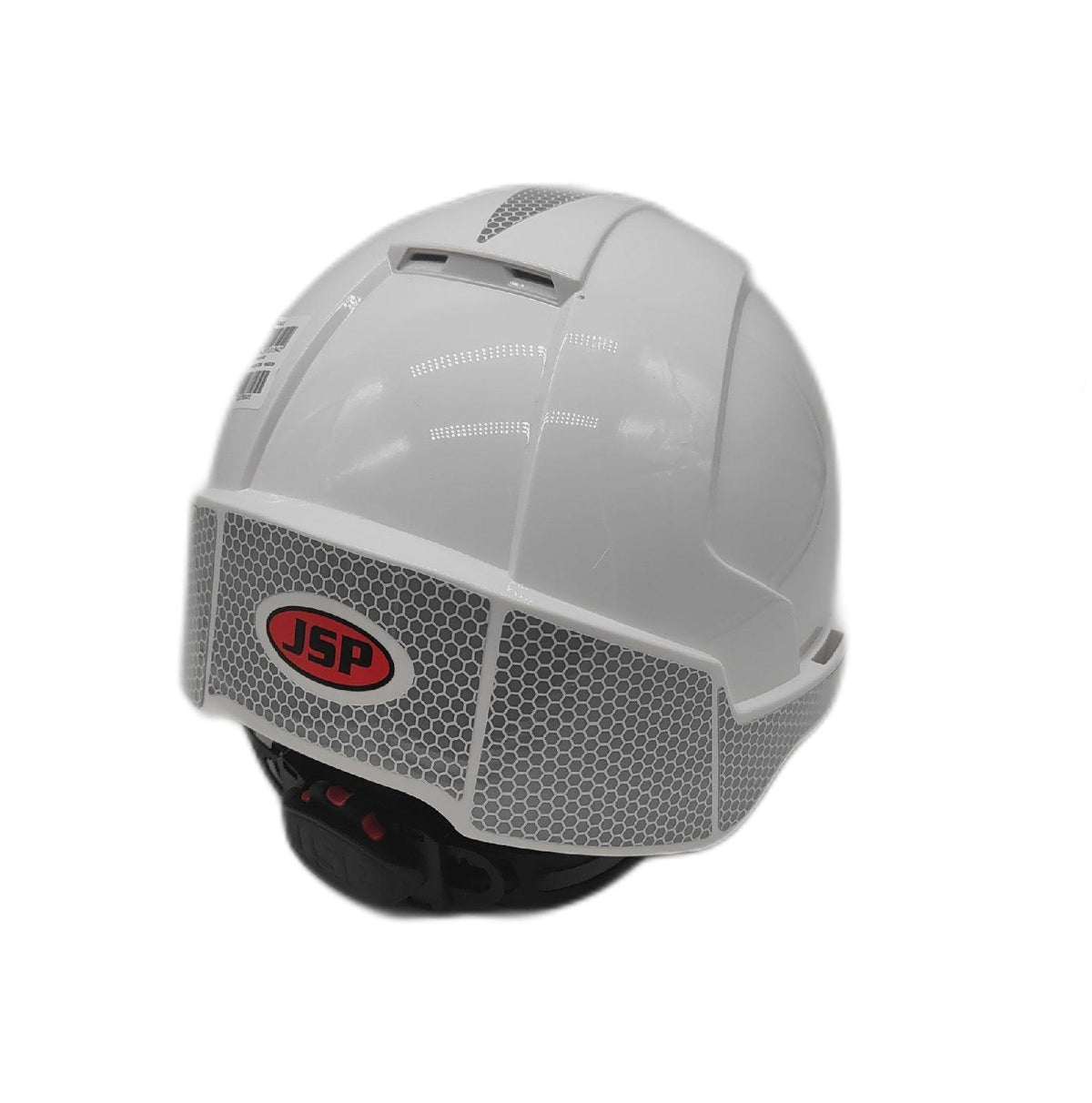 JSP EVOLITE CR2 Schutzhelm Bauhelm Weiß Drehverschluss Reflektierend Sicherheitshelm