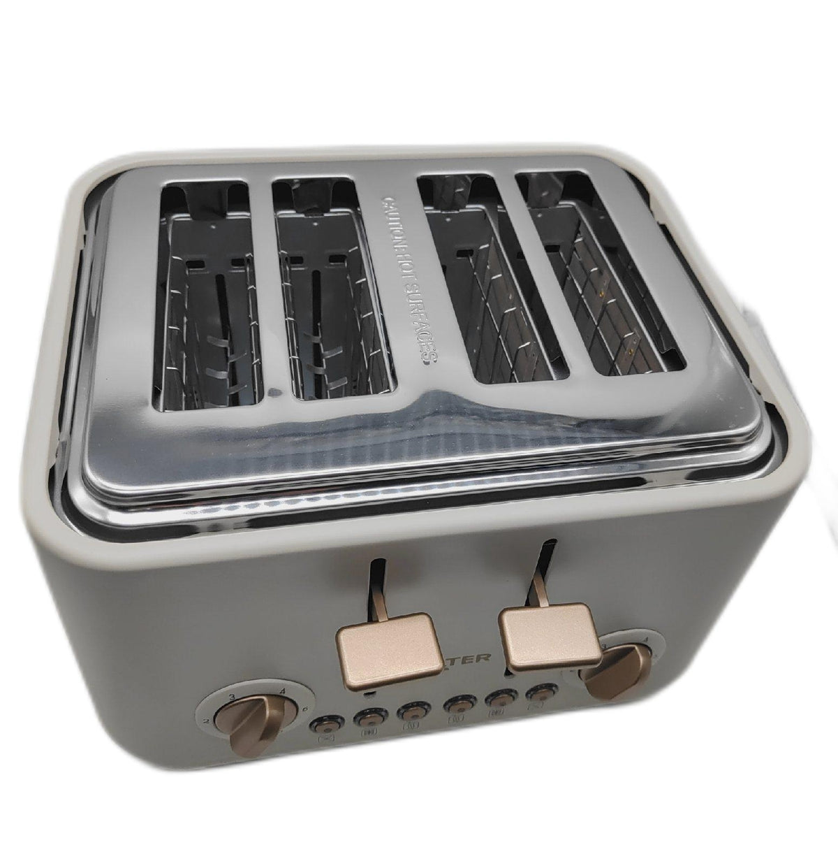 Salter Toaster Küchengeräte Pebble Vier Scheiben Hochheber Breiten Schlitze