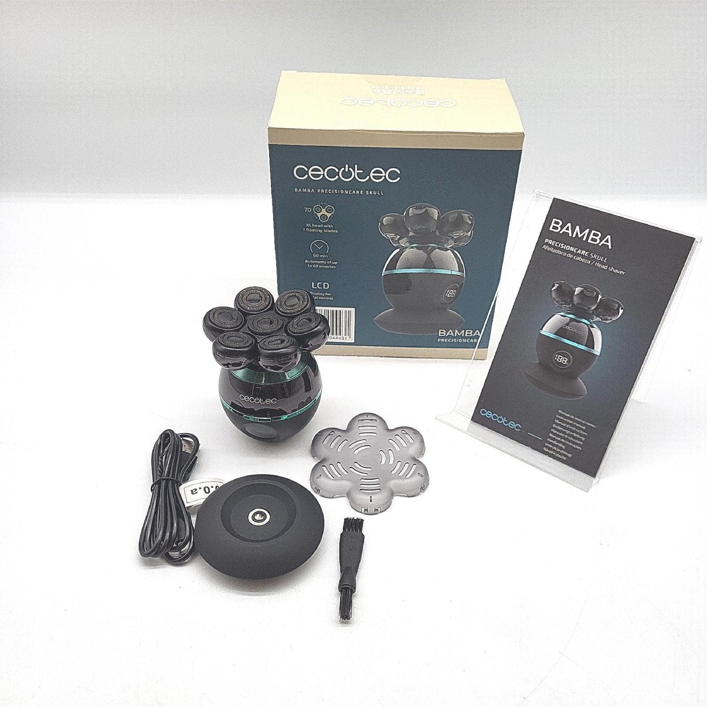 Cecotec Bamba PrecisionCare Skull kabelloser Rasierer. Haar Kopf