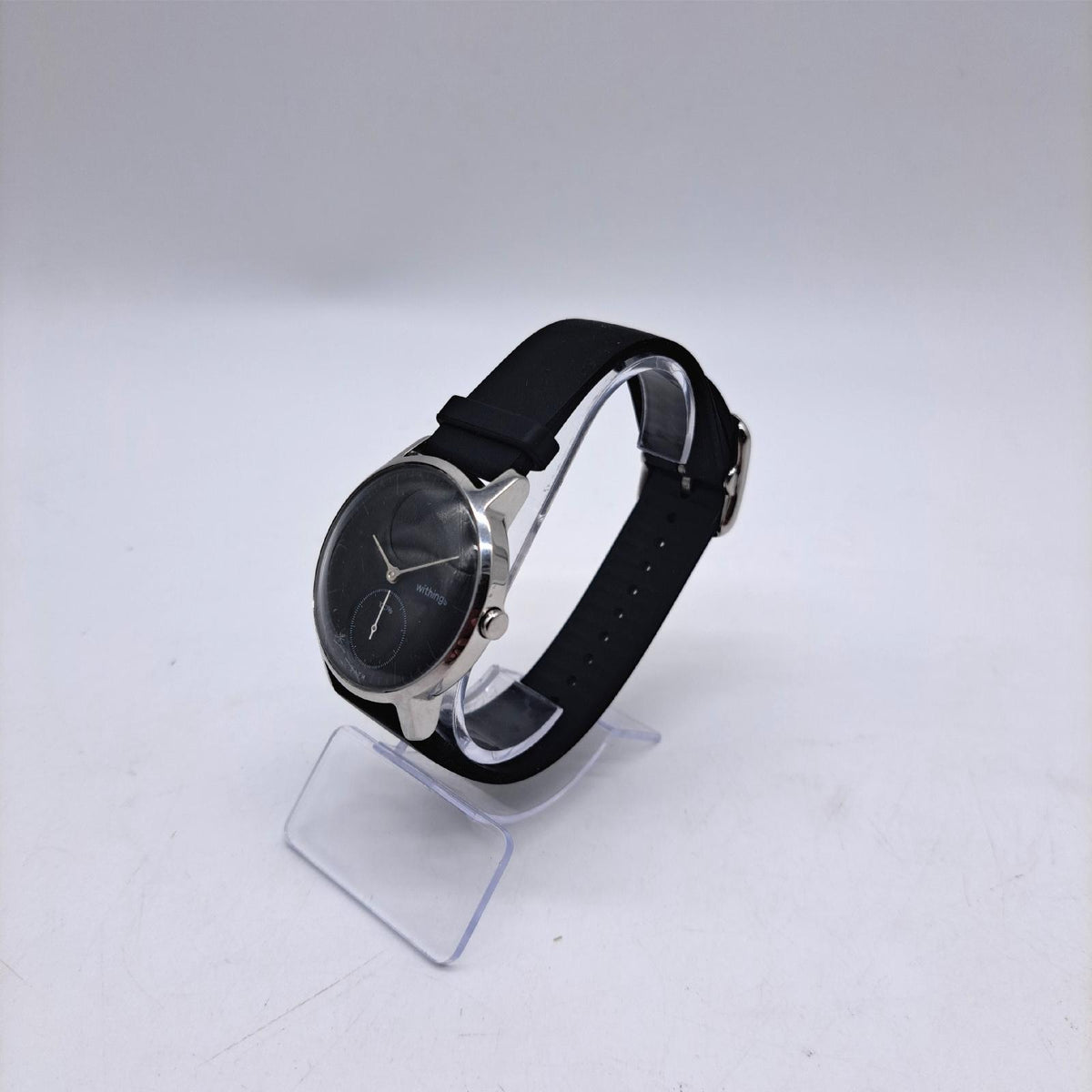 Nokia Steel HR Armbanduhr 36mm Schwarz Activity Tracker Uhr defekt Zeiger dre