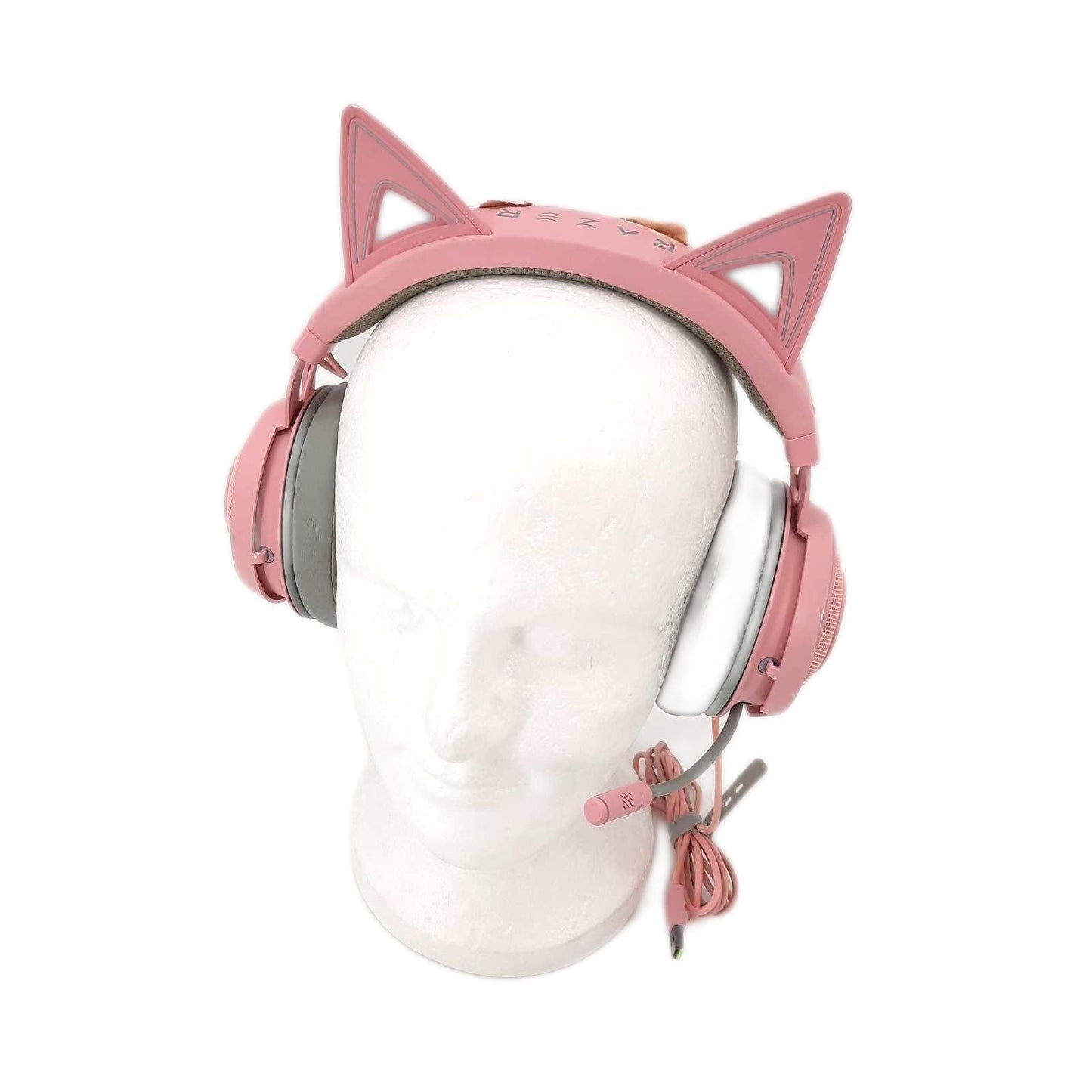 Razer Gaming Headset Katz Ohren USB Chrom Edition Kraken Cartoons;