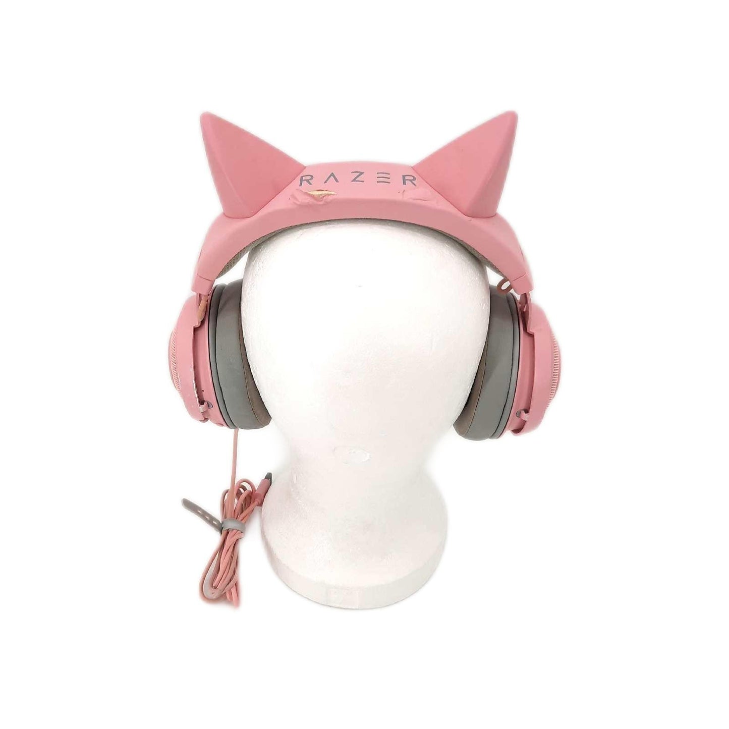 Razer Gaming Headset Katz Ohren USB Chrom Edition Kraken Cartoons;