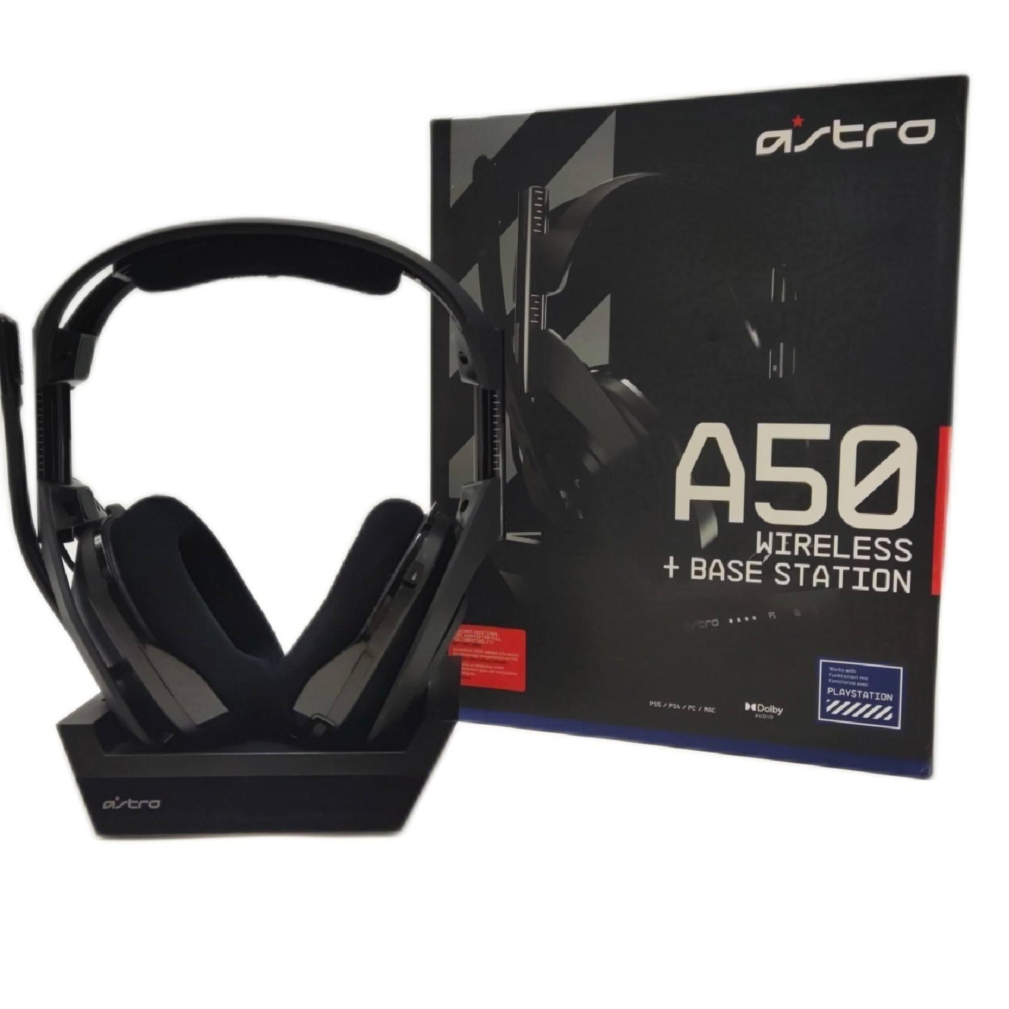ASTRO A50 Gaming Headset Ladestation Mikrofon beschädigt Kabellos Ergonomisch gaming orientiert.