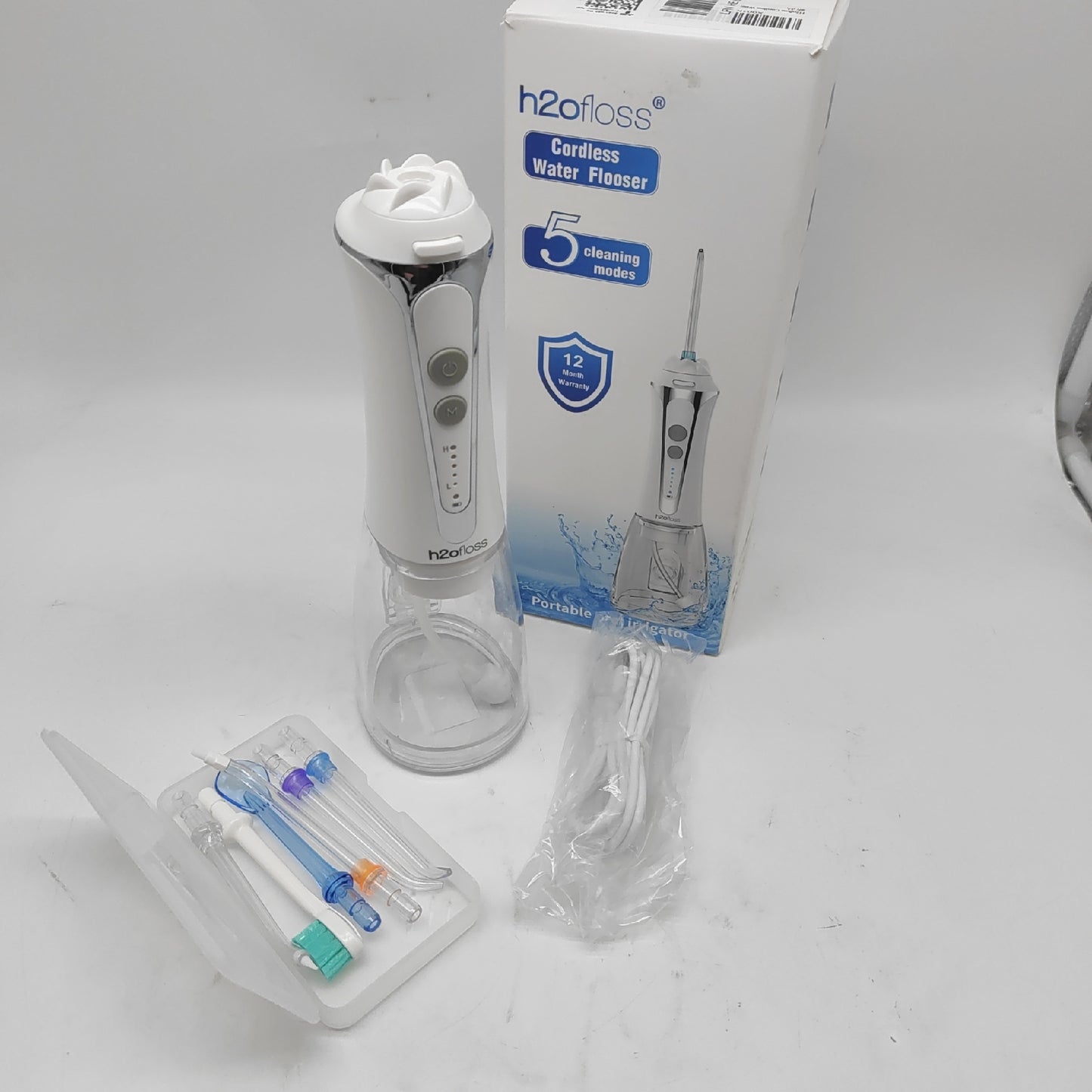 h2ofloss Munddusche Zahnreinigung Zahnspülgerät m 6 Dues