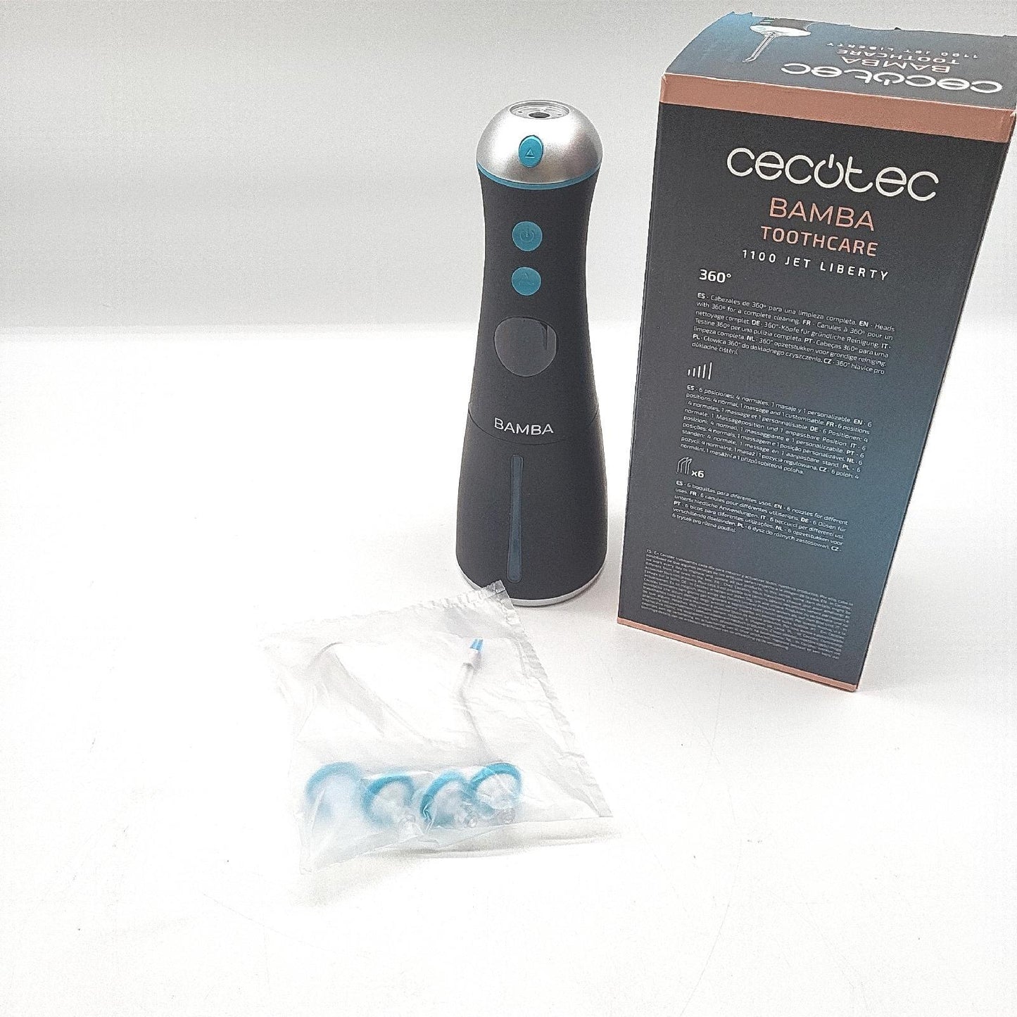 Cecotec Mundspülgerät Zahnpflege Bamba ToothCare 1100 Jet Liberty