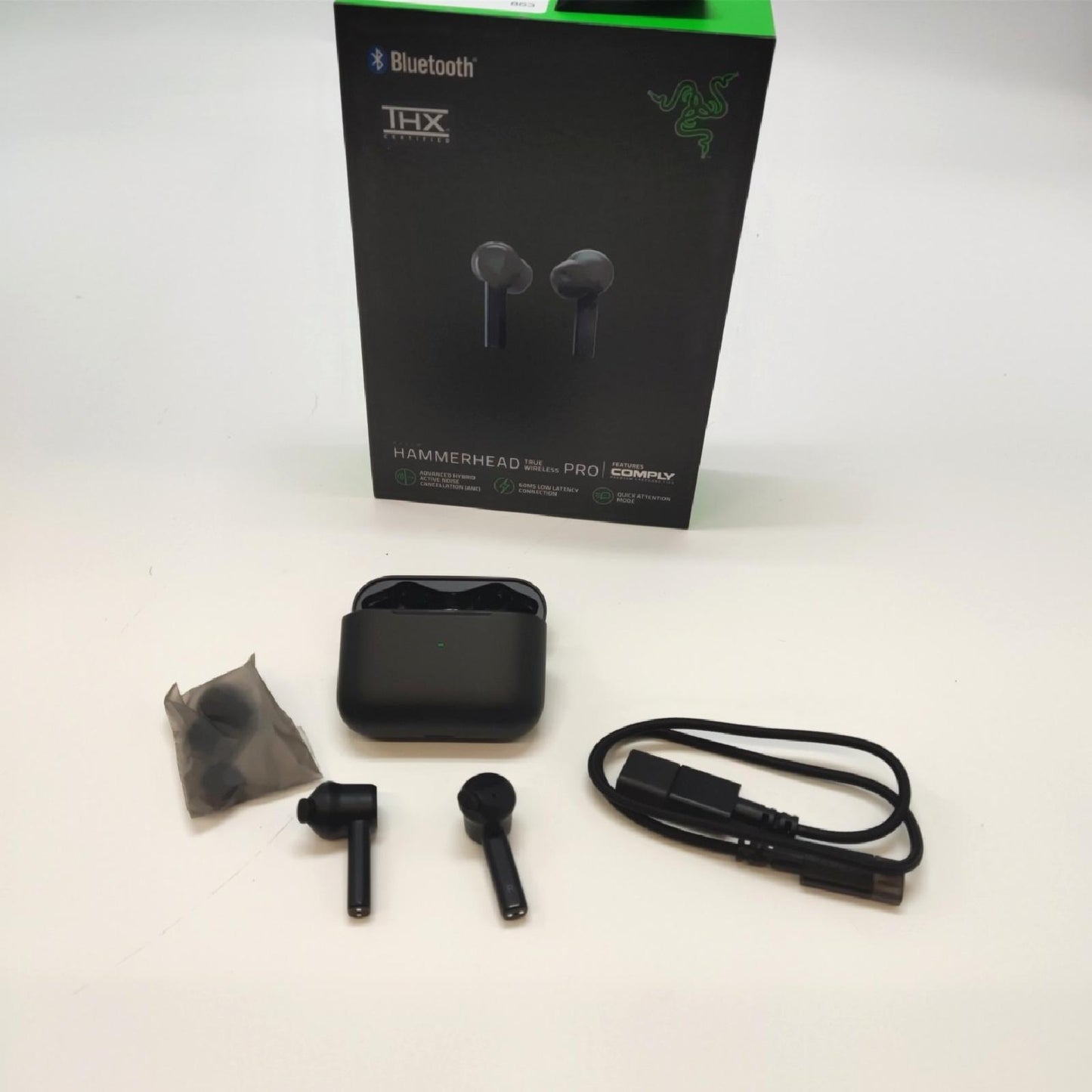 Razer Hammerhead True Wireless Pro Drahtlose In-Ear-Kopfhörer Mice (171 - Defekt