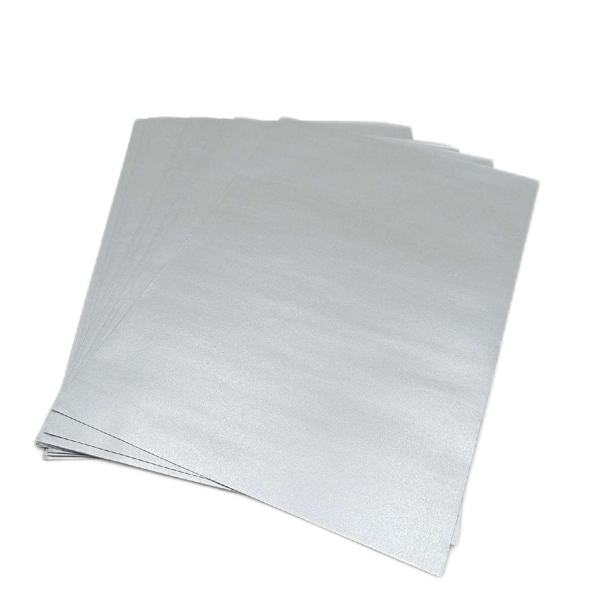 10x große XXL Briefumschläge DIN C4 in Silber Metallic - 22 9 x 32 4 cm - Haftklebung ohne Fenster - Versandtasche für DIN A4 geeignet