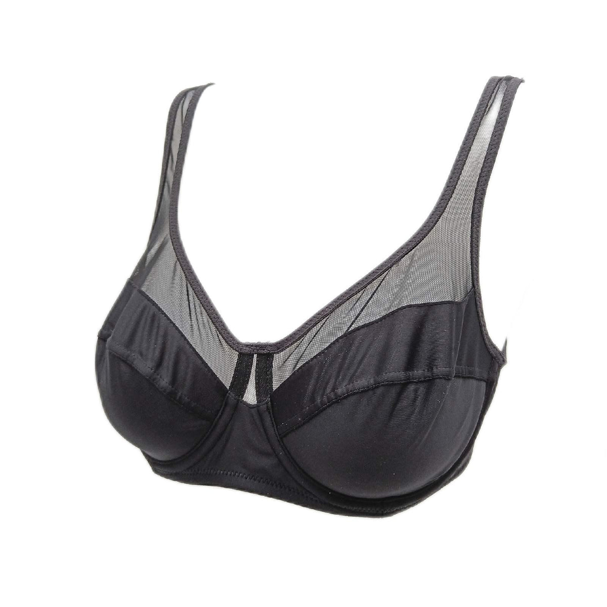 Lovable Reggiseno con Ferretto Ampio Sostegno  Coppe non Imbottite  Forme Generose  Microfibra Tulle  Art. 4262 Modern Shaping Generous Donna