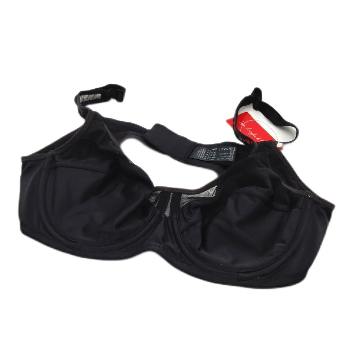 Lovable Reggiseno con Ferretto Ampio Sostegno  Coppe non Imbottite  Forme Generose  Microfibra Tulle  Art. 4262 Modern Shaping Generous Donna