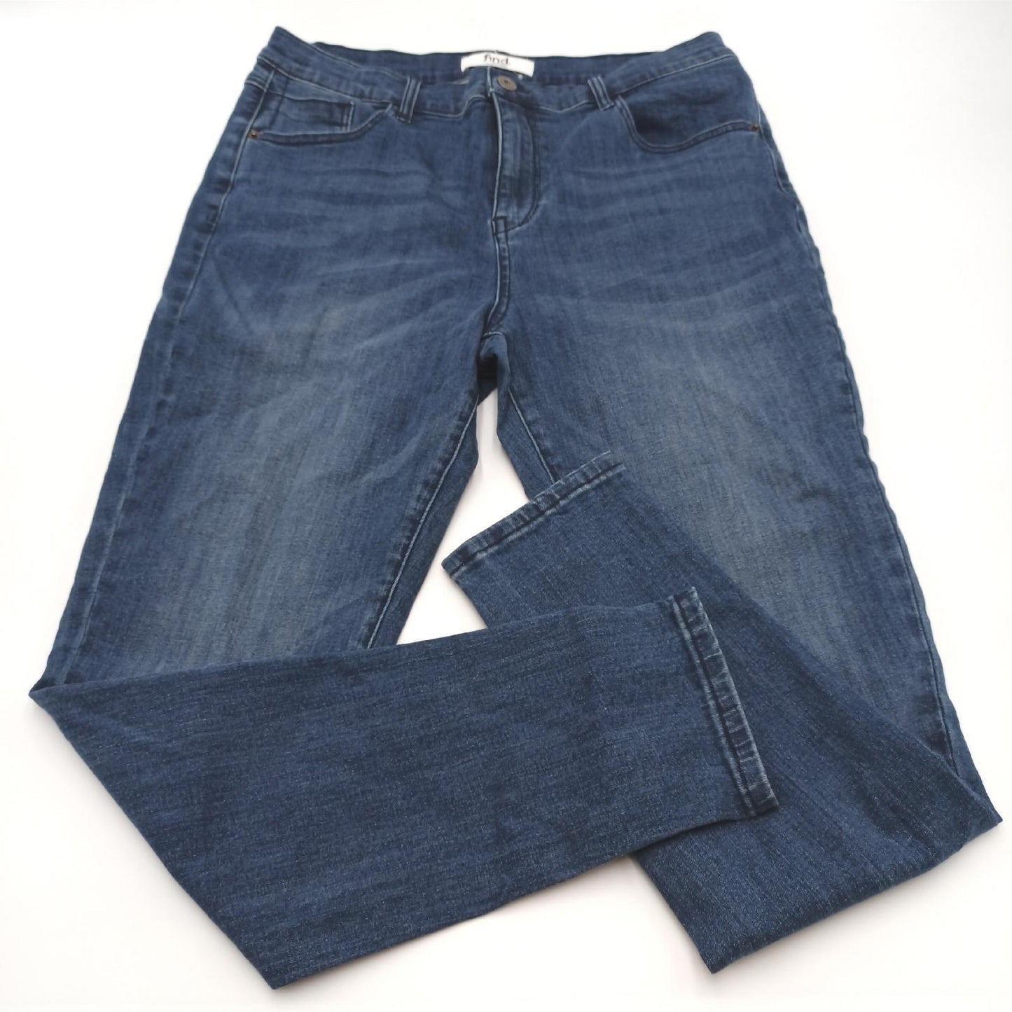 Find Jeans Damenhose Damenmode Slim Fit Skinny High Rise Mid Wash X Large Styles Stylish