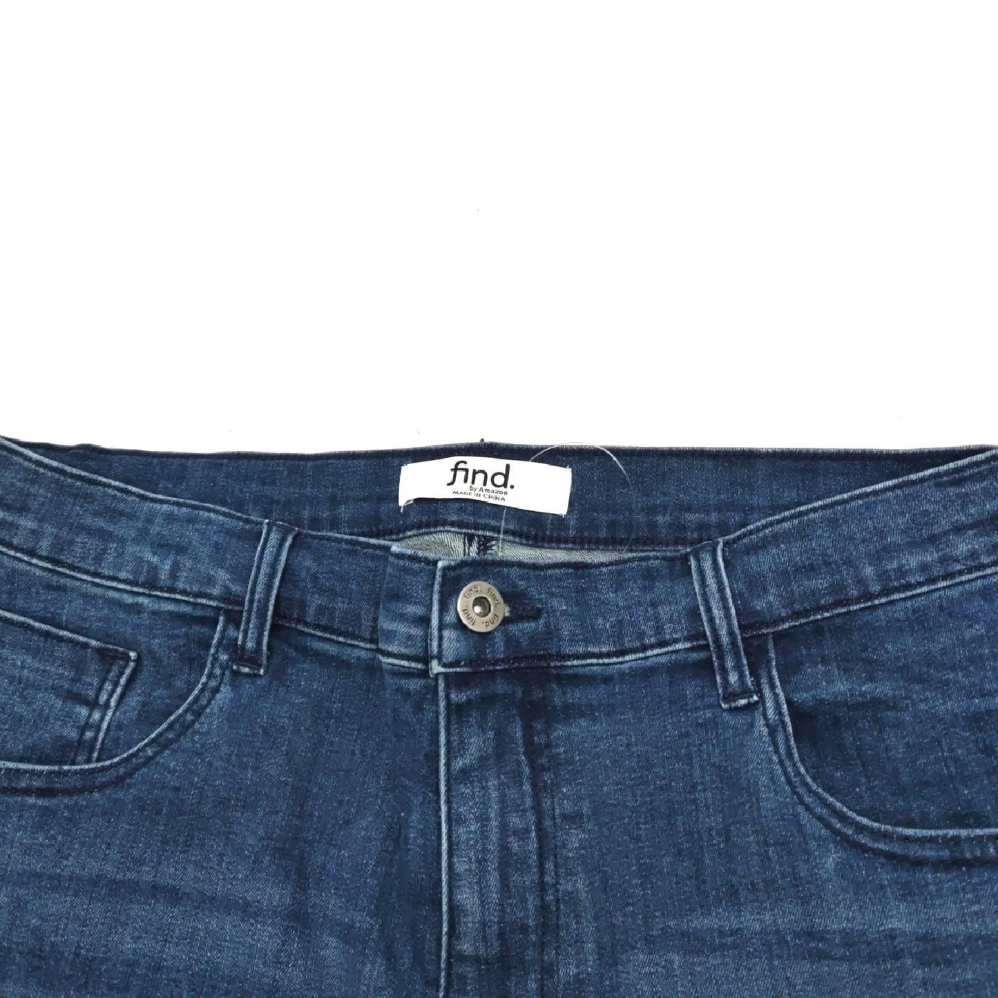 Find Jeans Damenhose Damenmode Slim Fit Skinny High Rise Mid Wash X Large Styles Stylish