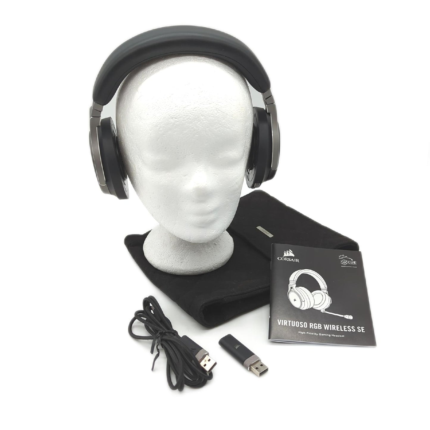 Corsair VirtuoSo RGB Wireless SE Gaming-Headset 7.1 Surround Sou - Unvollständig