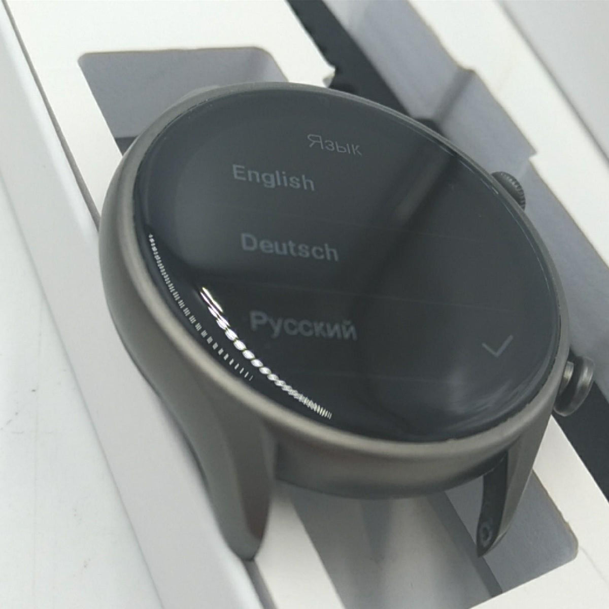Metalluhr7 Smartwatch Anrufbeantworter Rund Herren Damen Silber ohne Metallarmband