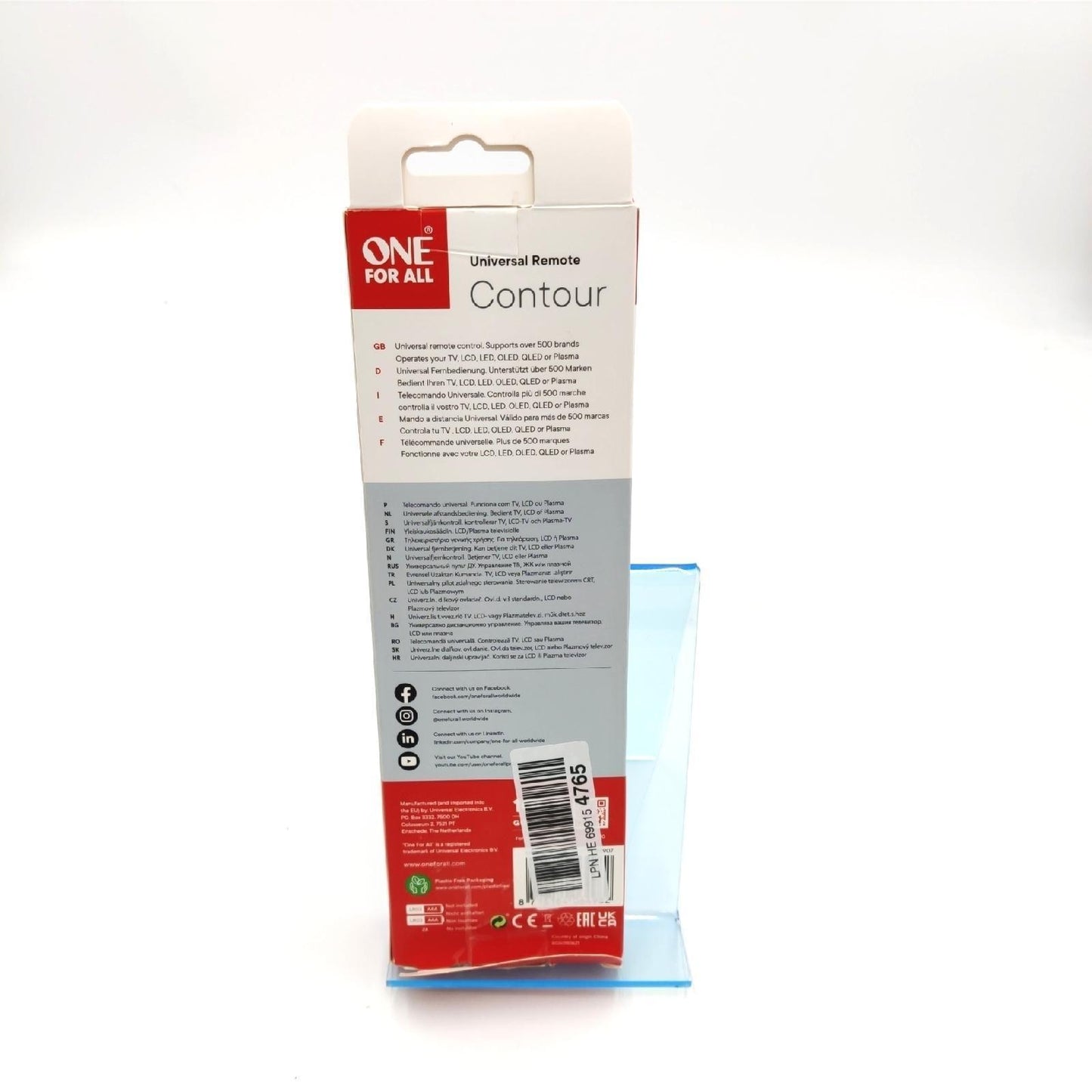One For All Fernbedienung Elektronik Urc1210 Universal Steuerung Smart Tv kompatibel