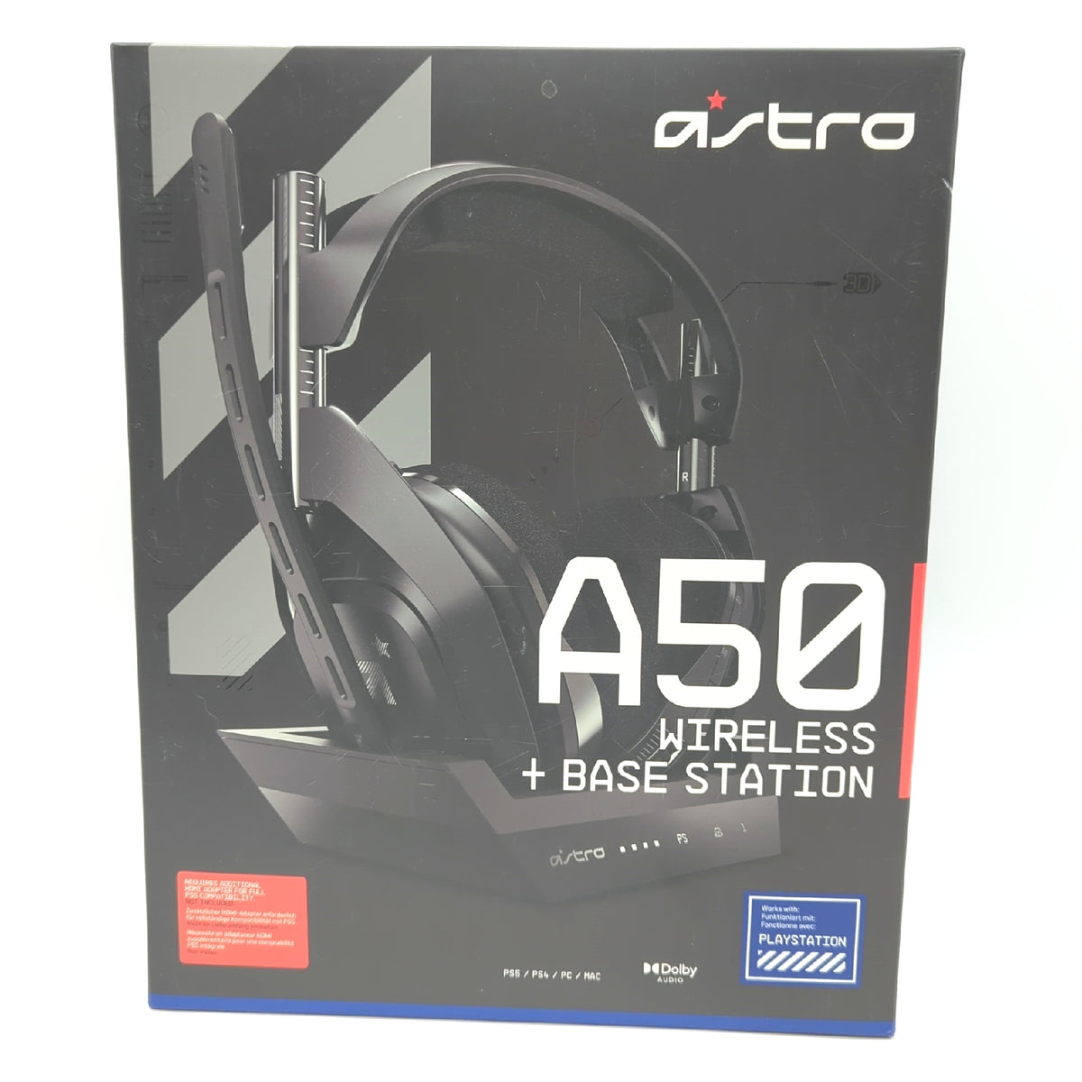 ASTRO A50 Wireless Gaming Headset Ladestation 4. Generation Dolby Audio - Defekt