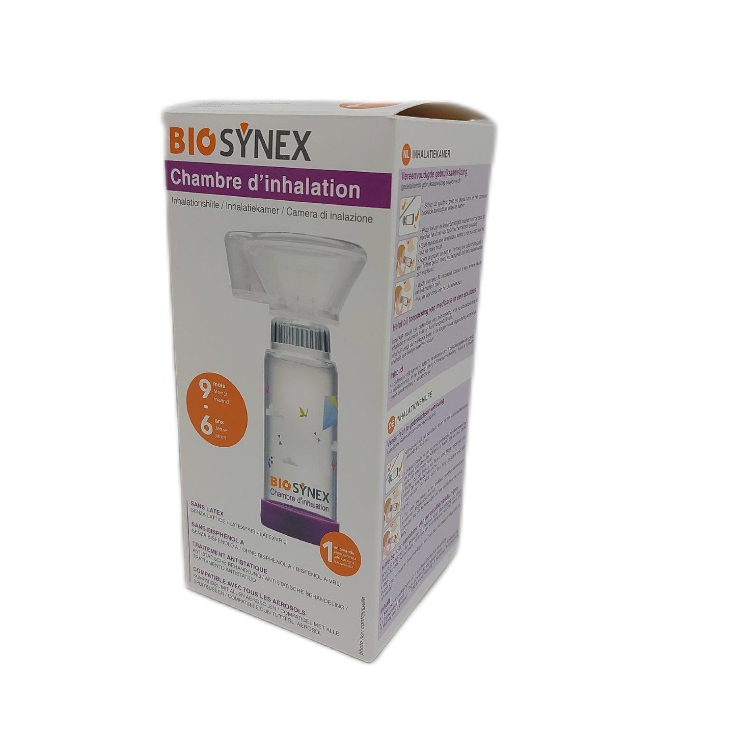 Biosynex Inhalationshilfe Atemwegshilfen Inhalair Inhalation Ast