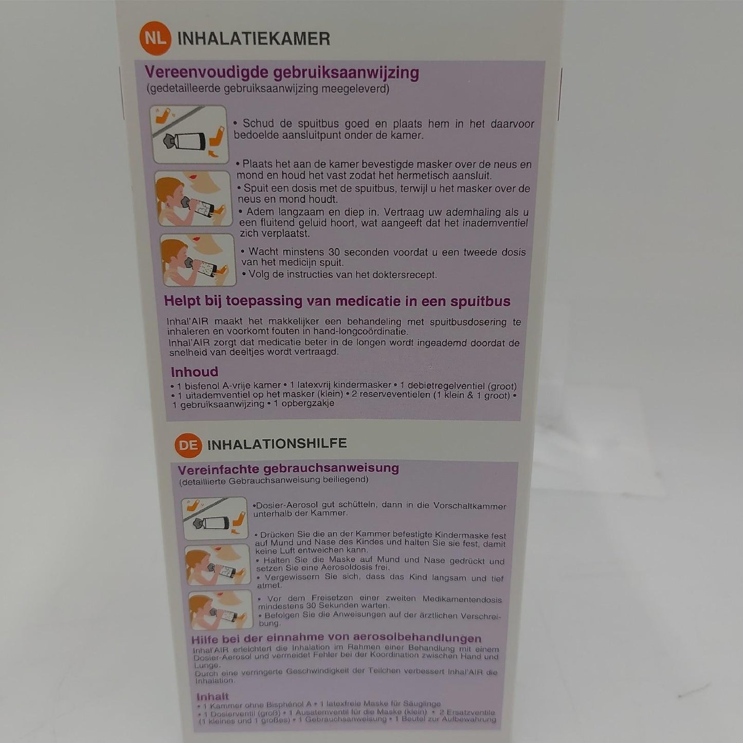 Biosynex Inhalationshilfe Atemwegshilfen Inhalair Inhalation Ast