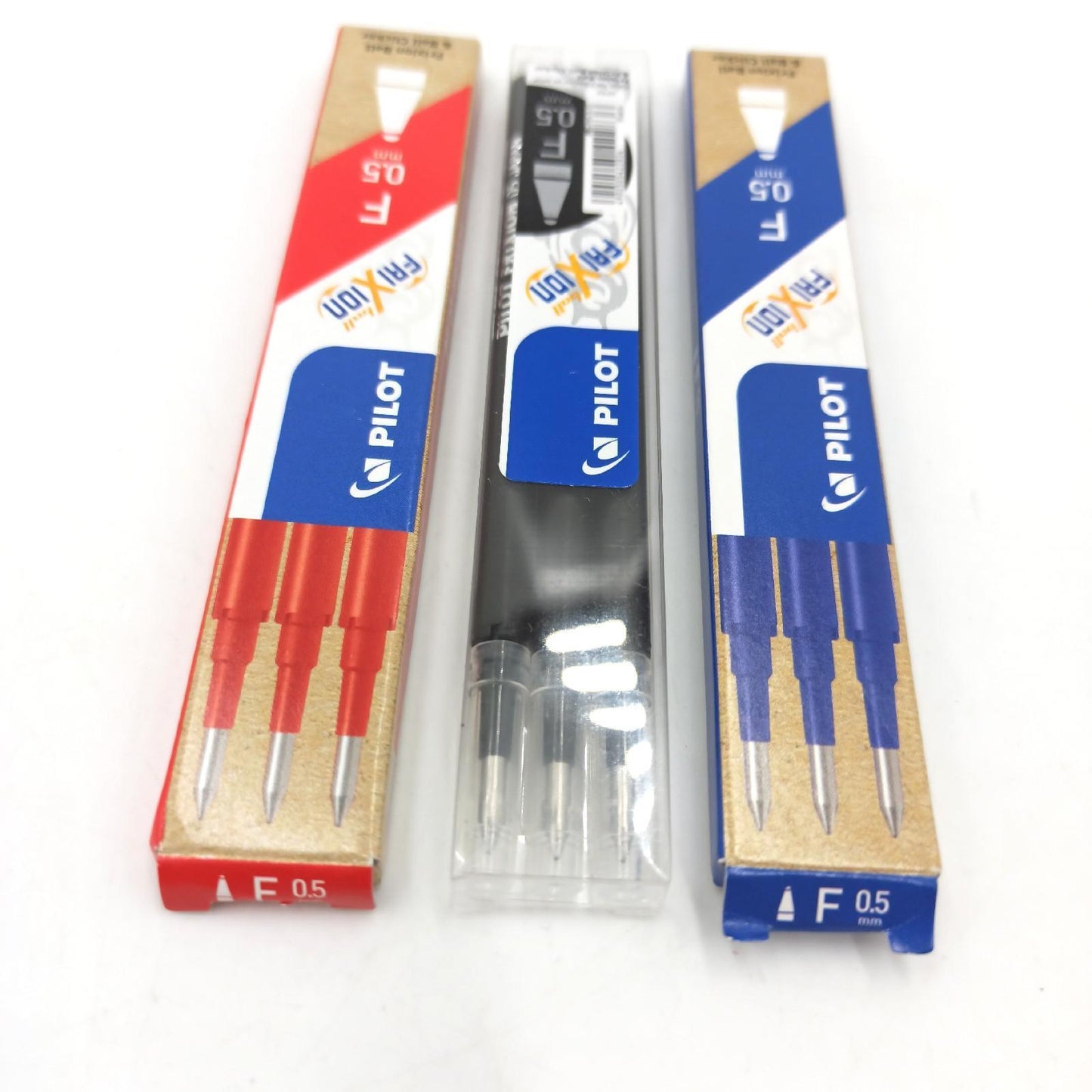 PILOT Nachfüllminen Schreibzubehoer Set 3 x 4 Schwarz Blau Rot