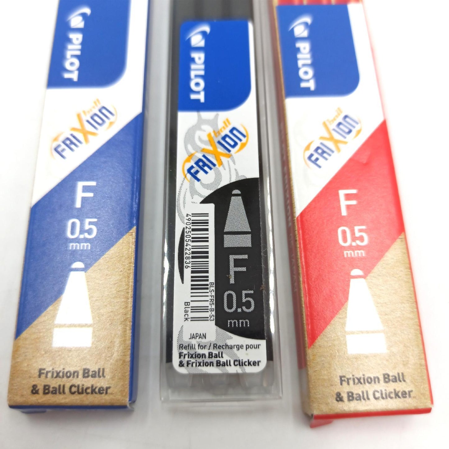PILOT Nachfüllminen Schreibzubehoer Set 3 x 4 Schwarz Blau Rot