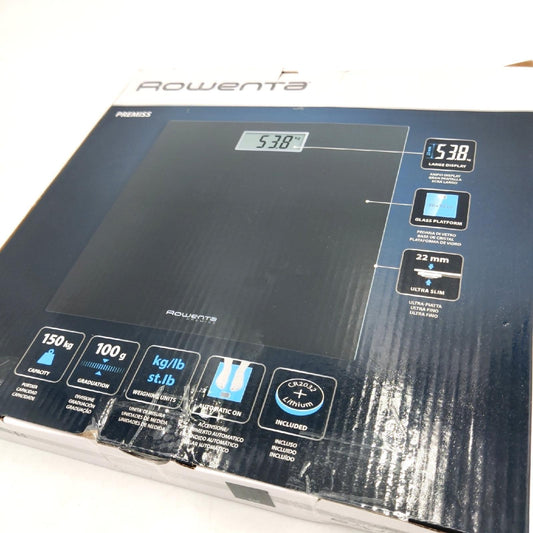 Rowenta BS1400 Premiss elektronische Personenwaage kg150 Gewichtskontrolle Waage Digital Scale Display