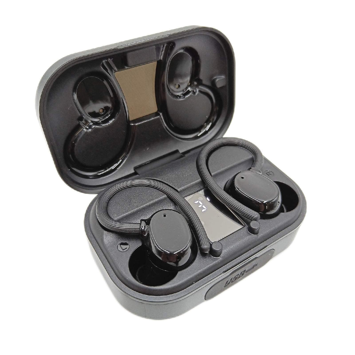Cassini In Ear Kopfhörer Sport Bluetooth Kopfhörer Schwarz Kabellos Sportlich lange Akkul