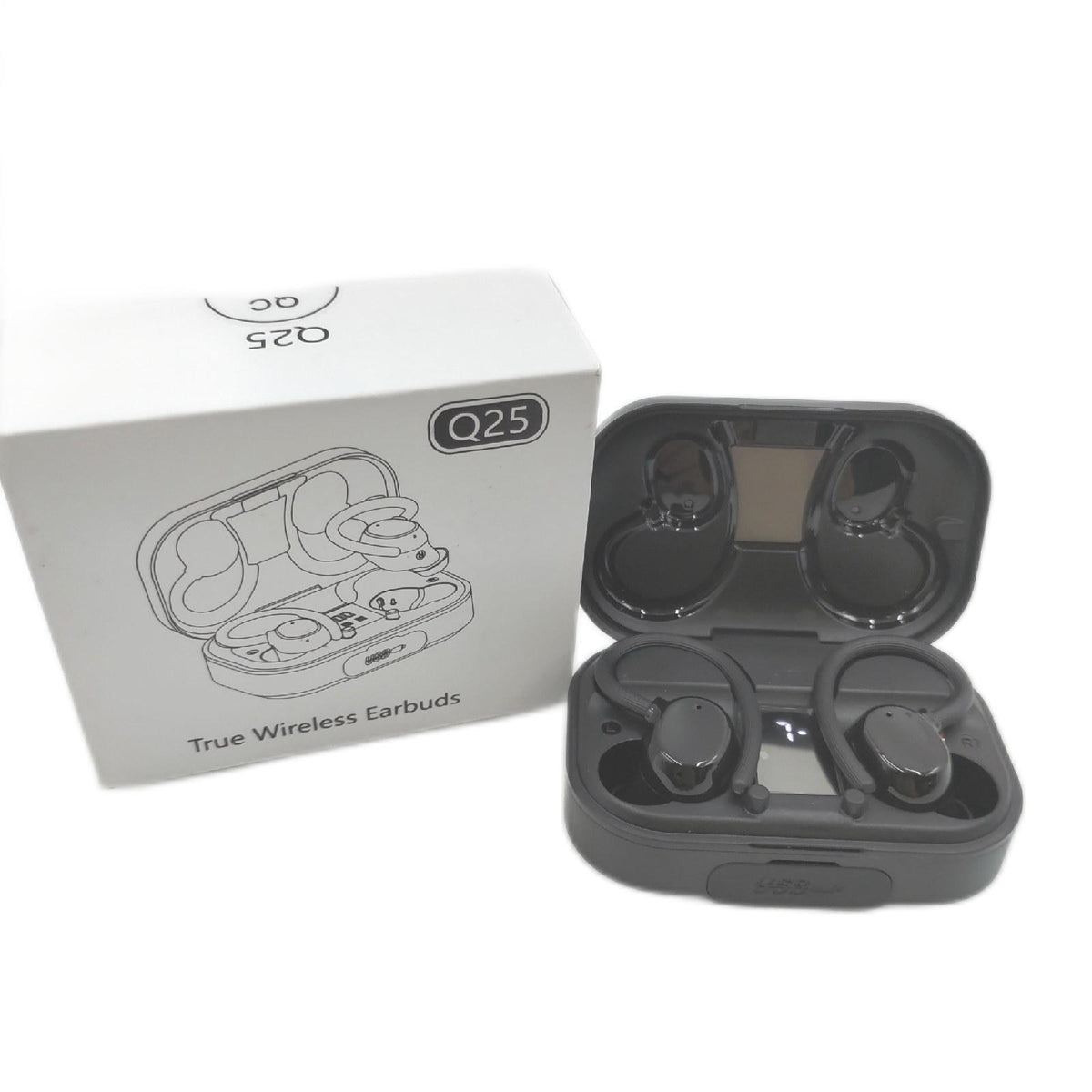 Cassini In Ear Kopfhörer Sport Bluetooth Kopfhörer Schwarz Kabellos Sportlich lange Akkul